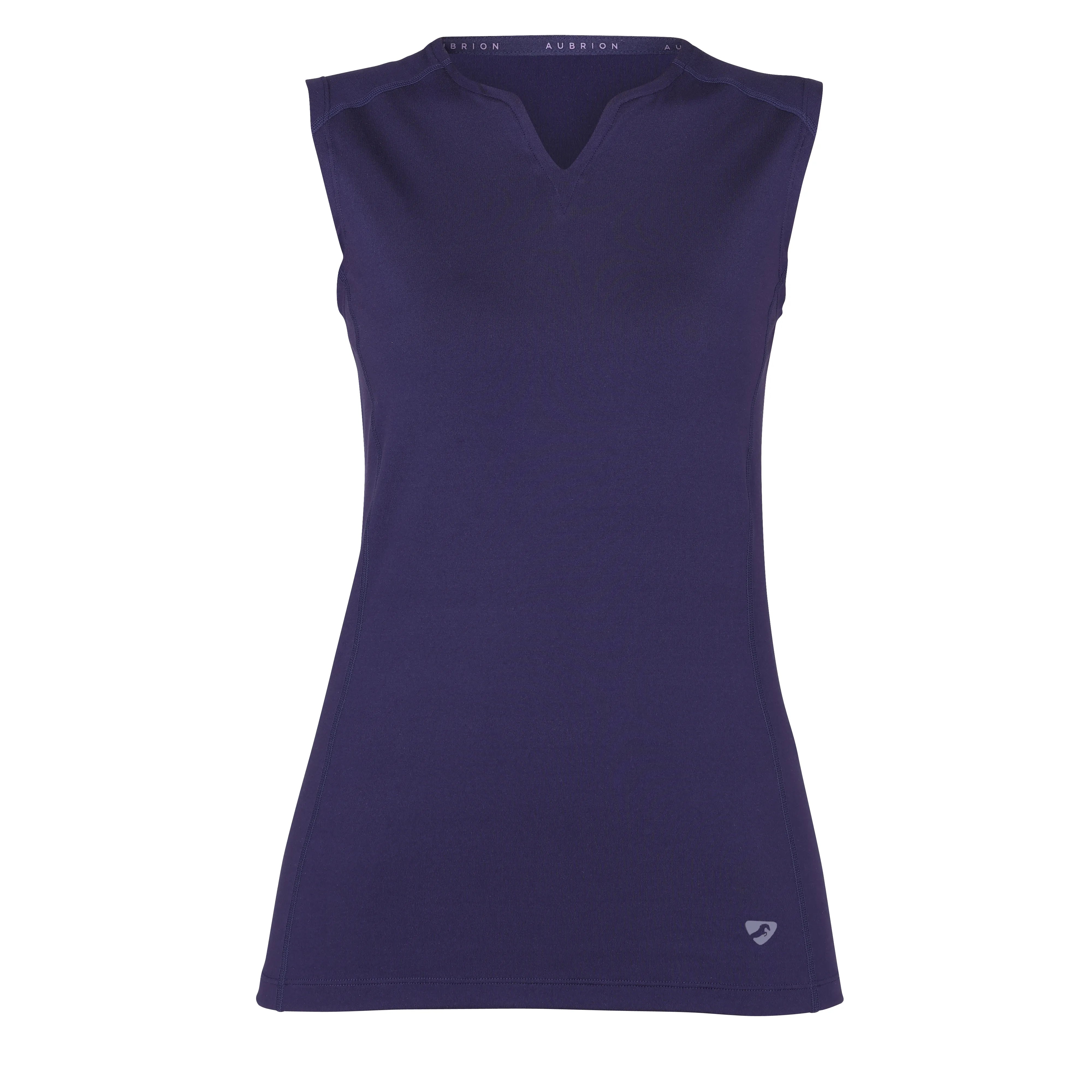 Shires Aubrion Aerial Ladies Vest Shirt, Sizes XXS-XXXL, Navy