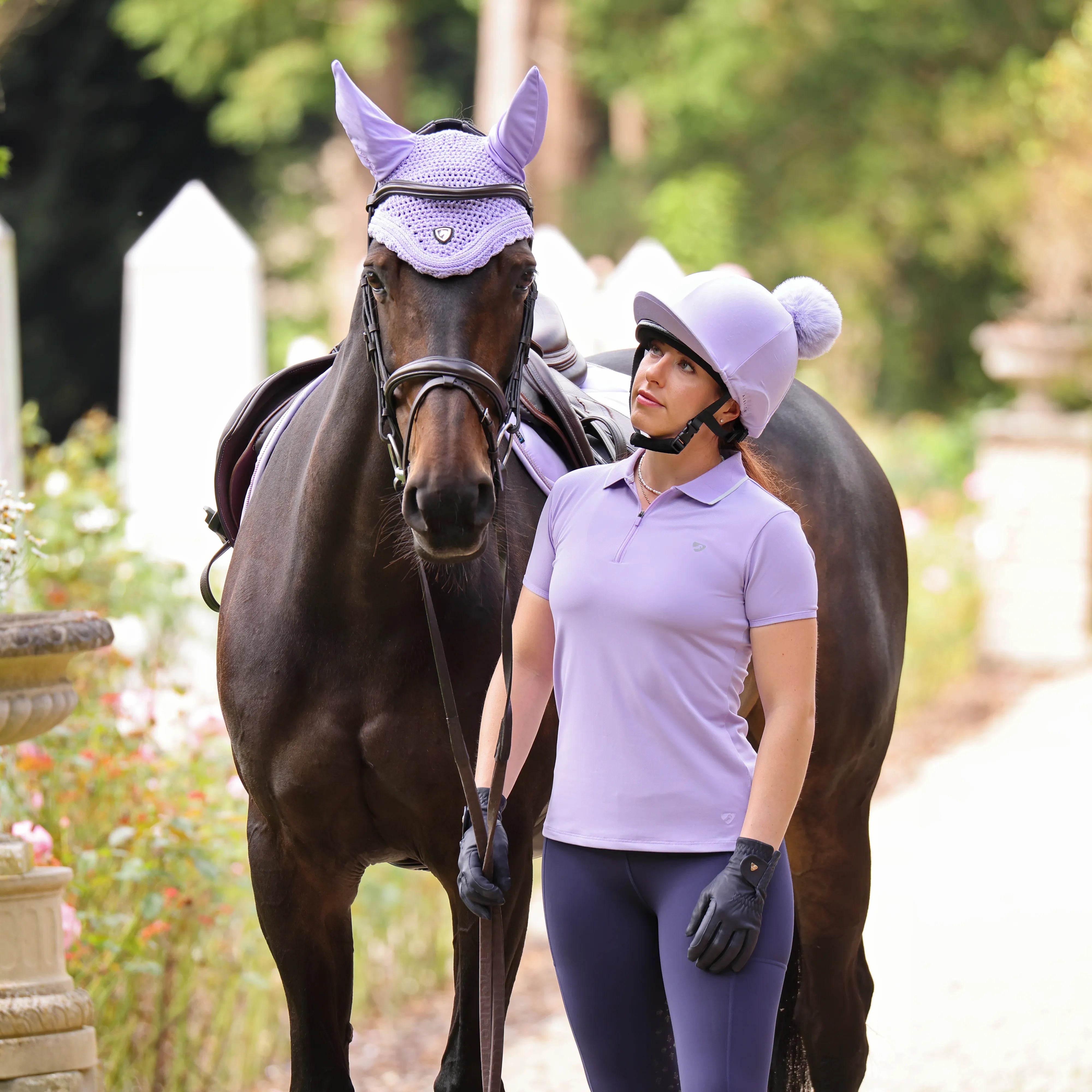 Shires Aubrion Ladies Poise Tech Polo Shirt, Womens, XXS-XXXL, 2 Colours