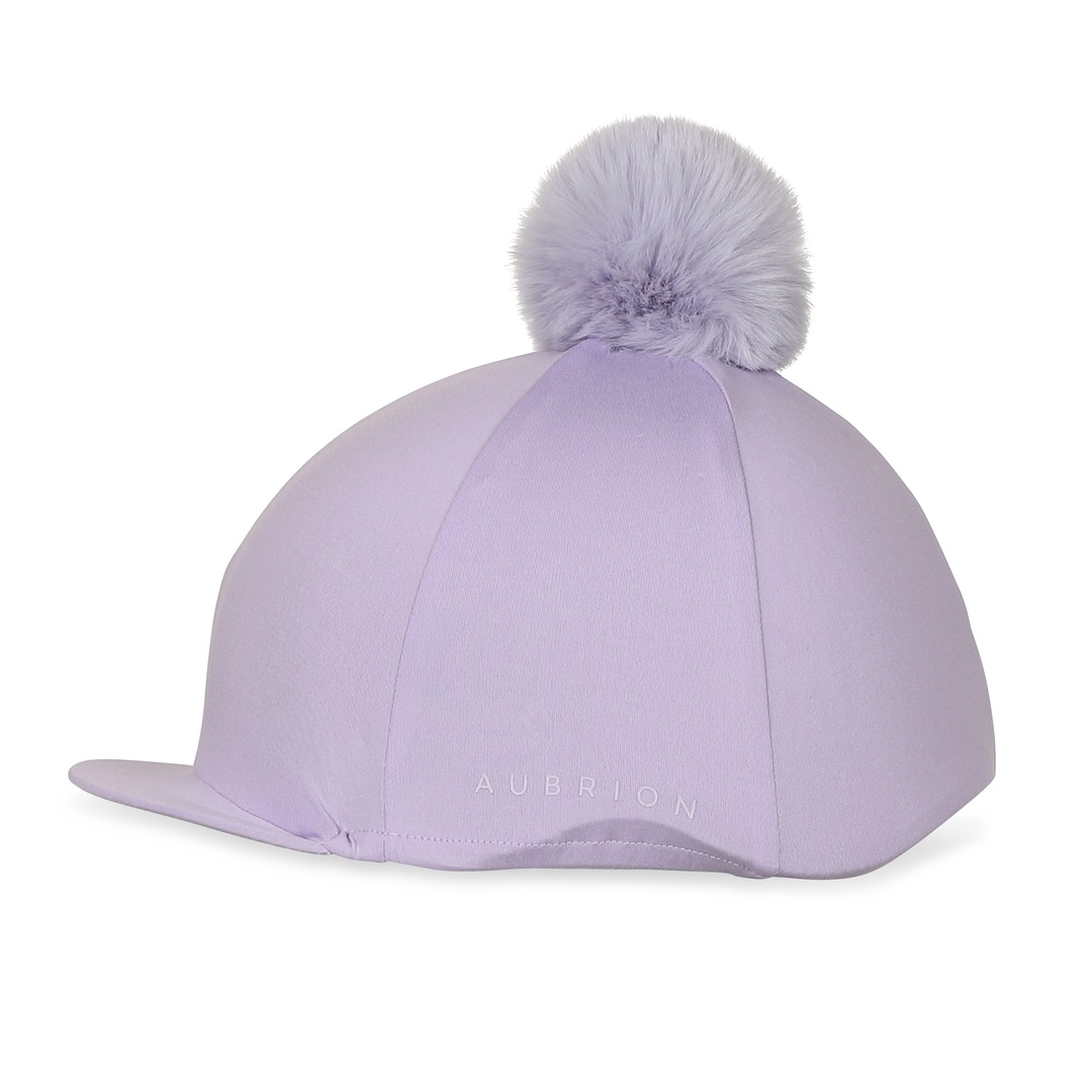 Shires Aubrion Pom Pom Skull Hat Cover Silk | Onesize | 10 Colour Options