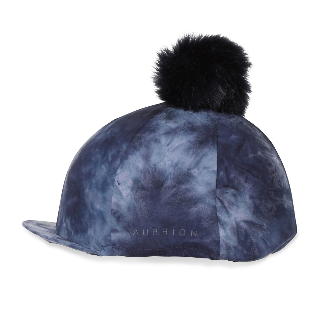 Shires Aubrion Pom Pom Skull Hat Cover Silk | Onesize | 10 Colour Options