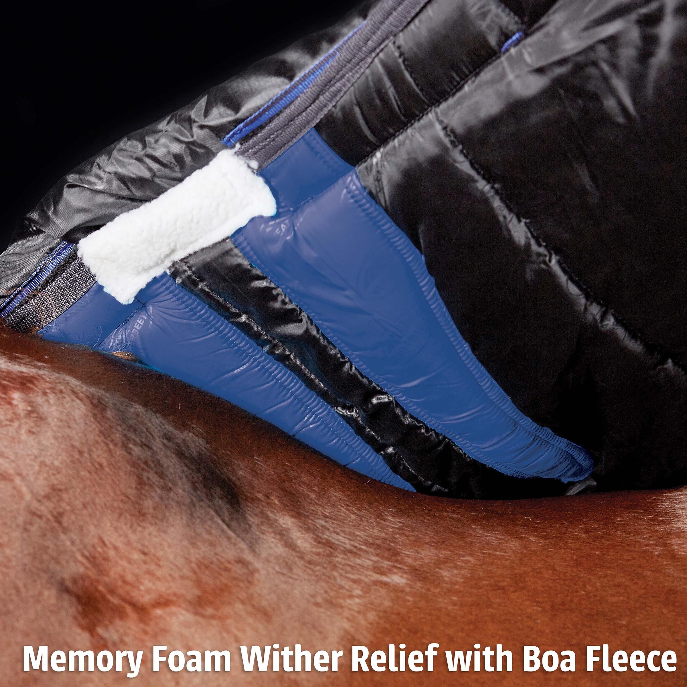 Weatherbeeta Comfitec Premier Free Ii Turnout Rug, 220g, 1200den, Detach-A-Neck