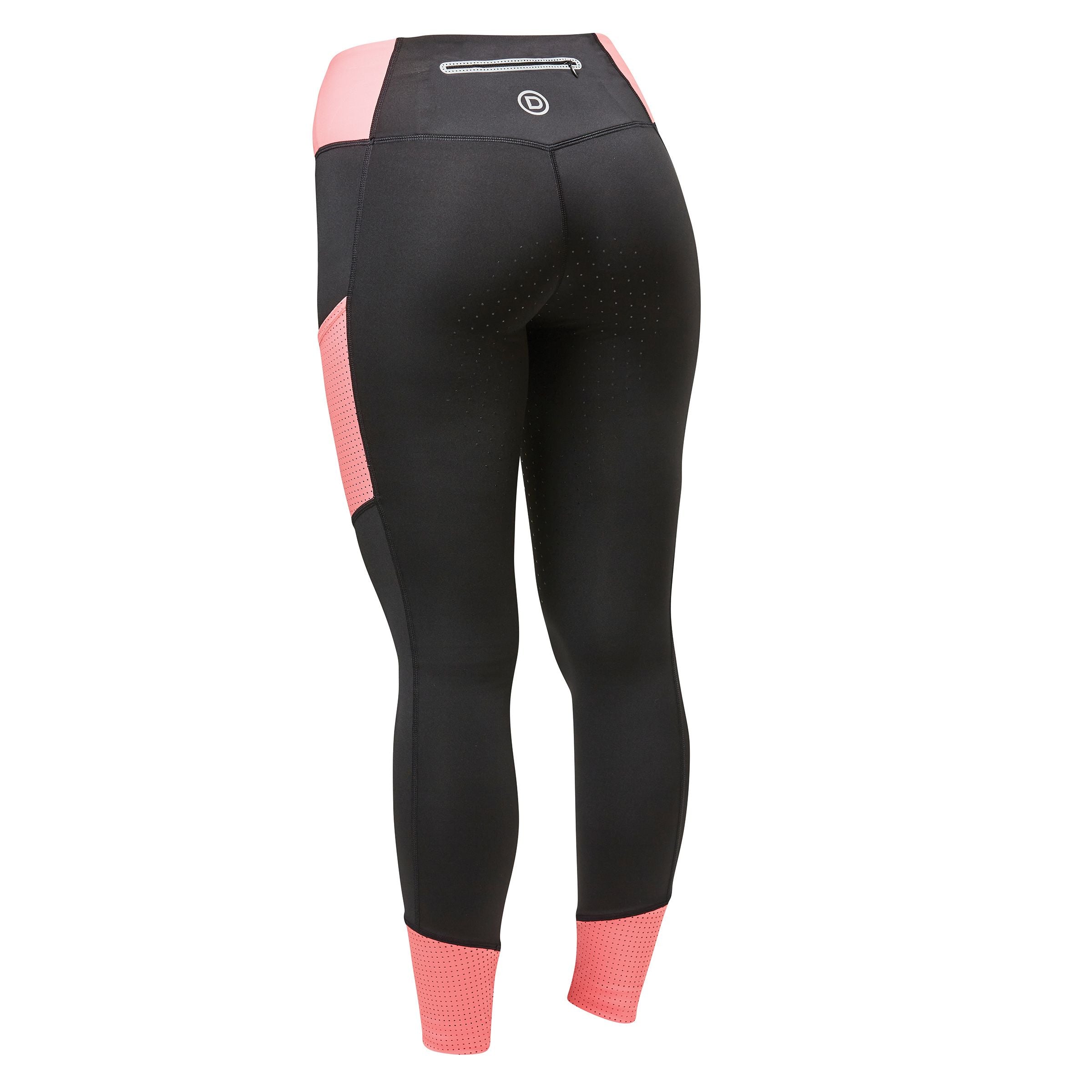 Dublin Riding Tights Power  Performance Mid Rise Colour Block, Girls, 2 Colours