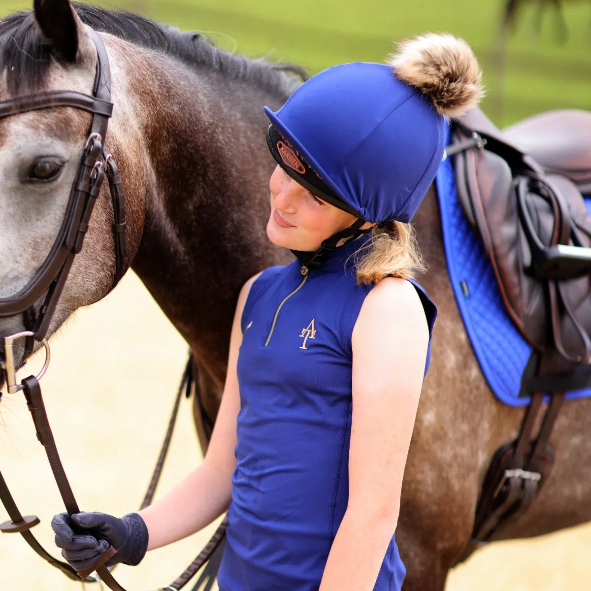 Shires Aubrion Young Rider Team Sleeveless Base layer , Childs,  2 Colours