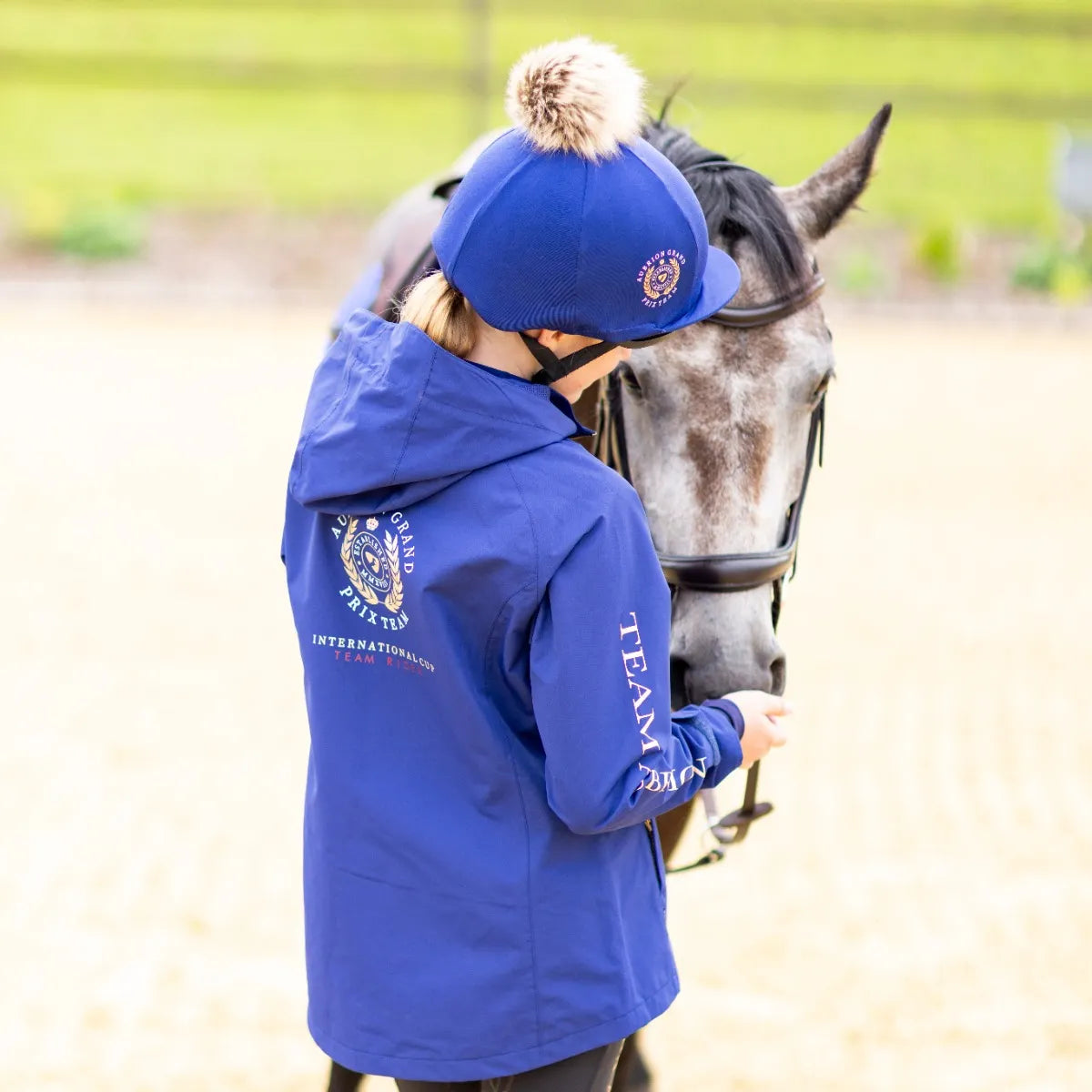 Shires Aubrion Young Riders Team Waterproof Jacket Coat, Childs 7-14, 2 Colours