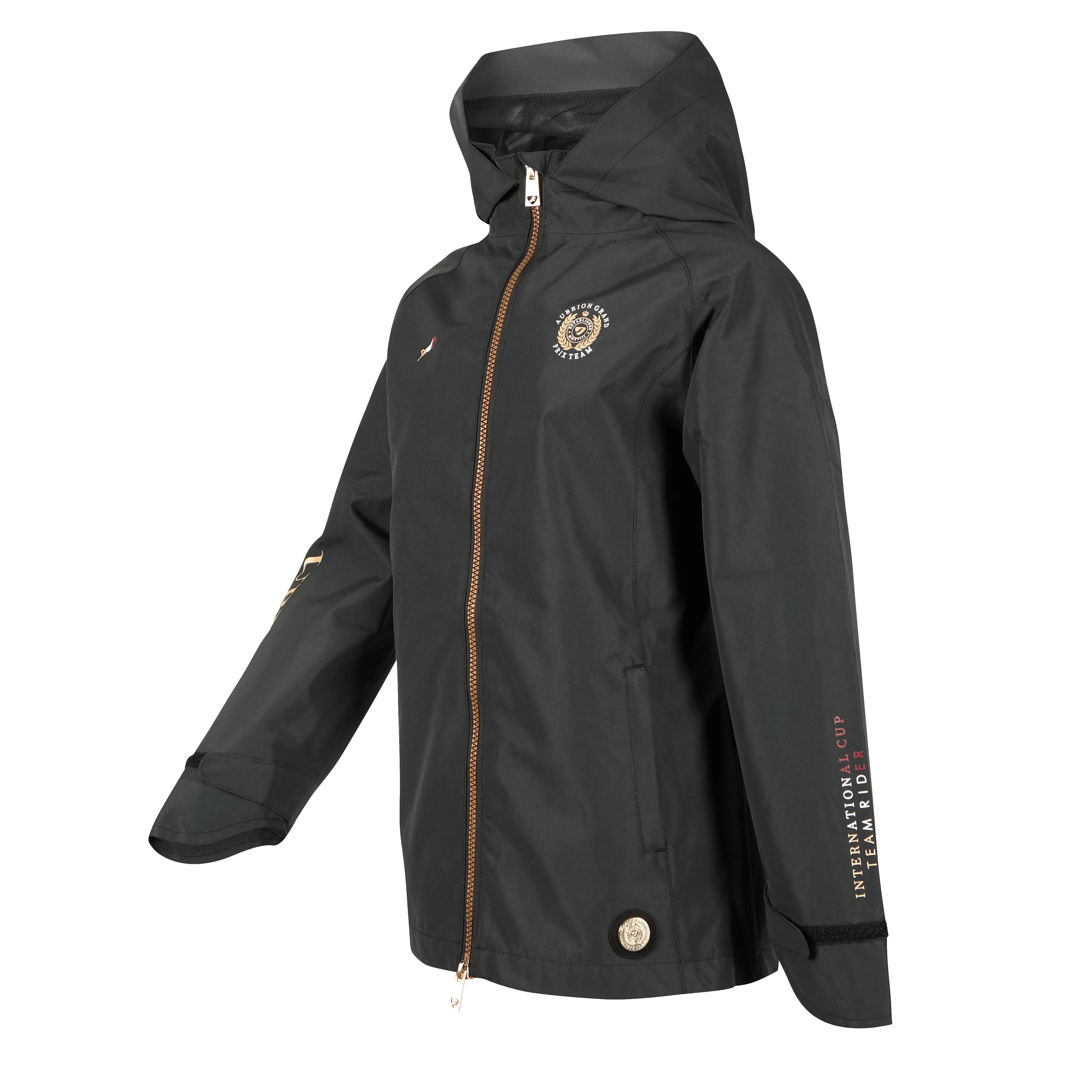 Shires Aubrion Young Riders Team Waterproof Jacket Coat, Childs 7-14, 2 Colours