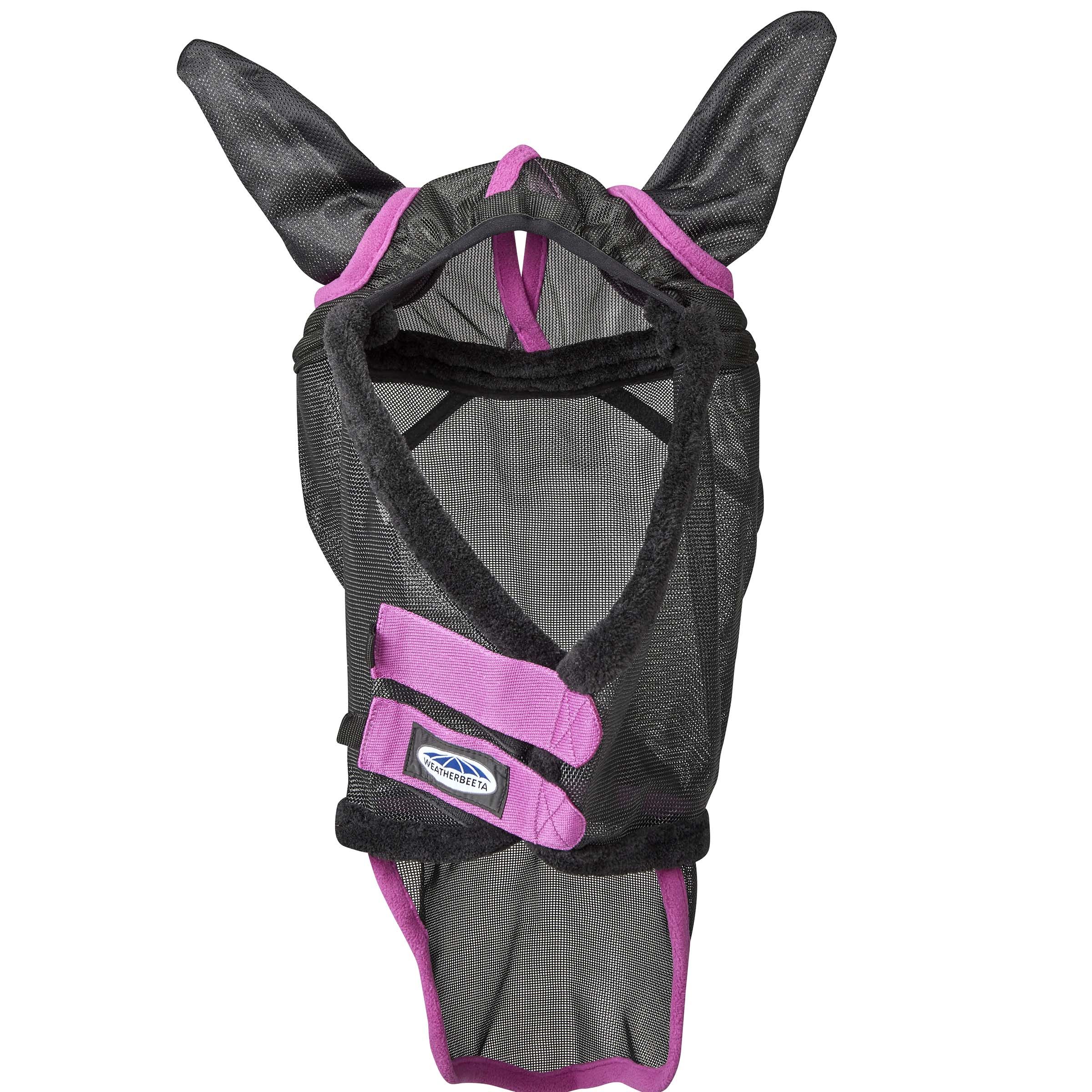 WeatherBeeta ComFiTec Deluxe Durable Mesh Fly Mask with Ears & Nose, UV Protect