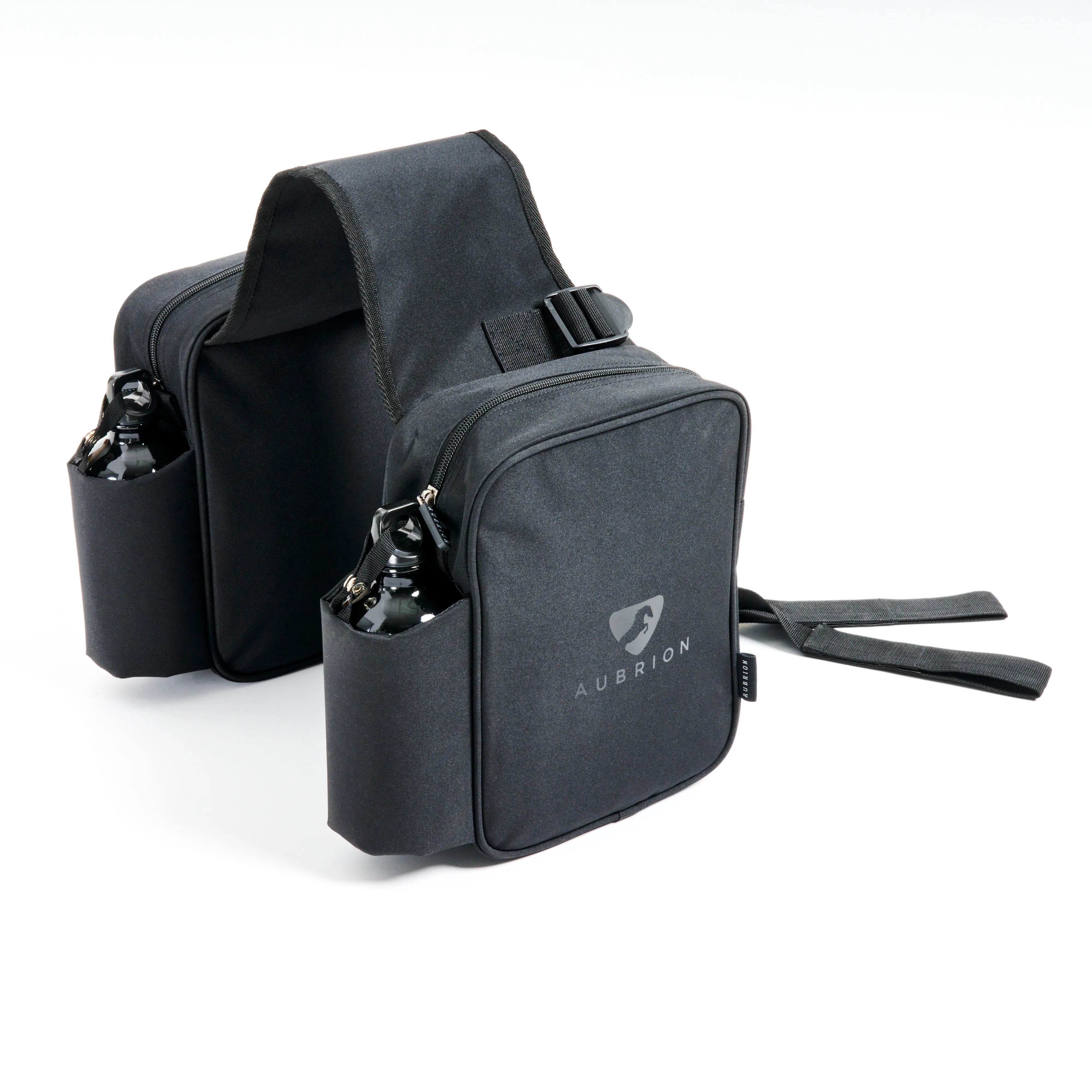 Shires Aubrion Saddle Paniers, Riding Storage Bag