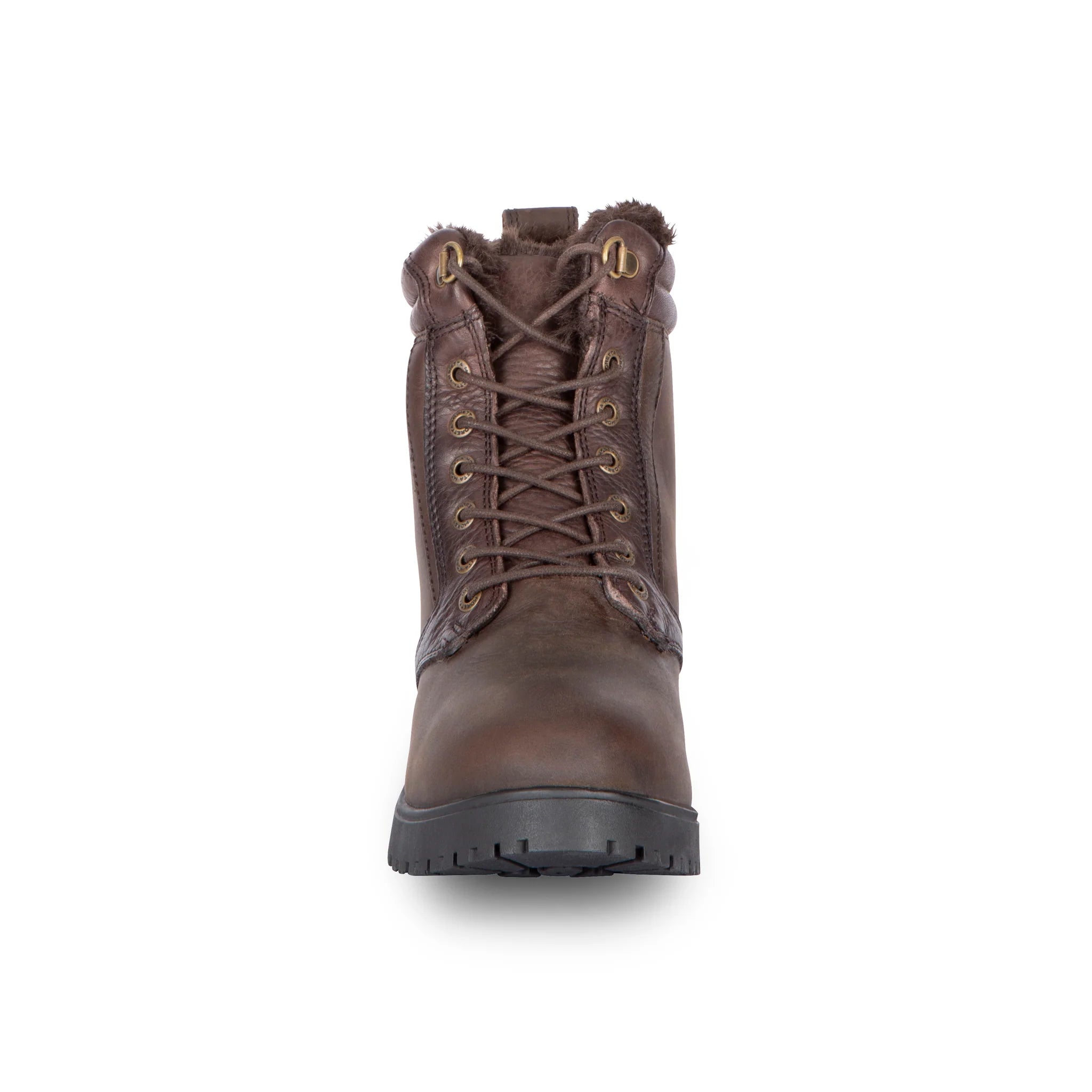 Shires Moretta Varese Lace Country Boots, Waterproof, Yard Boots, Brown