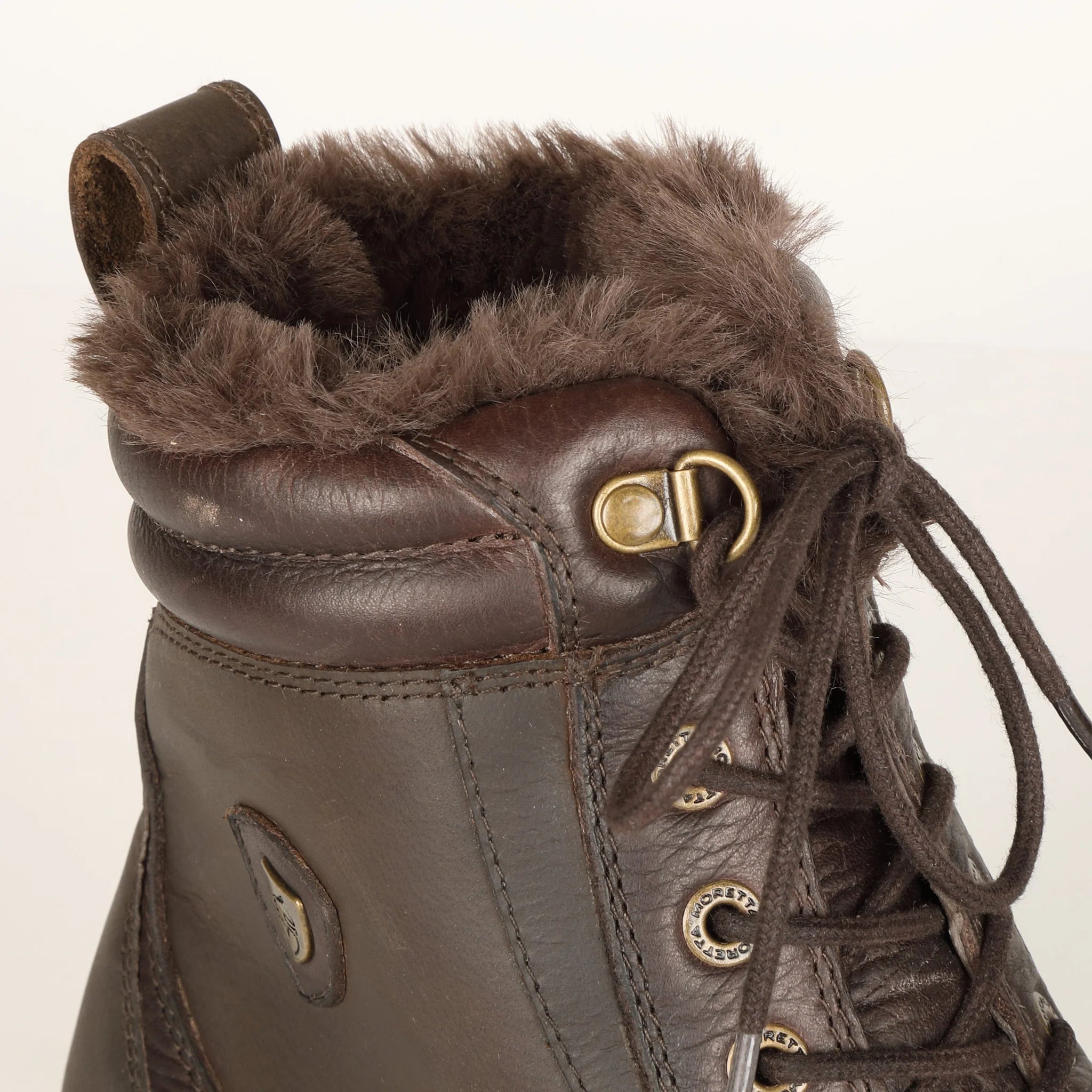 Shires Moretta Varese Lace Country Boots, Waterproof, Yard Boots, Brown