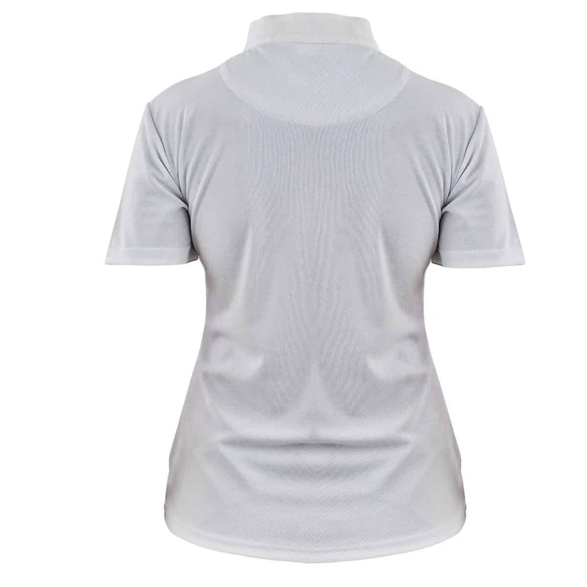 Shires Aubrion Ladies Short Sleeve Stock Shirt, Womens, White, XXS - XXL