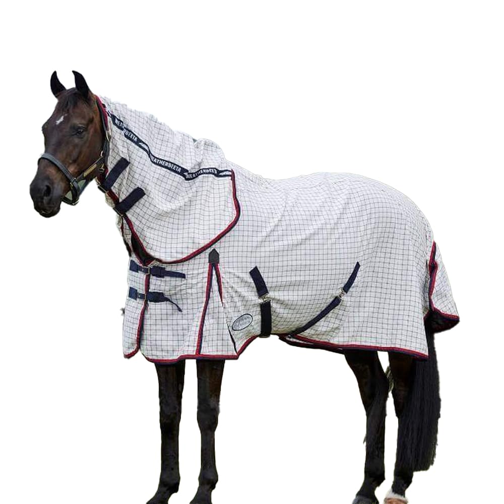 WeatherBeeta Summer Sheet Lite IV Horse Rug, Combo Full Neck, 95%+ UV protection