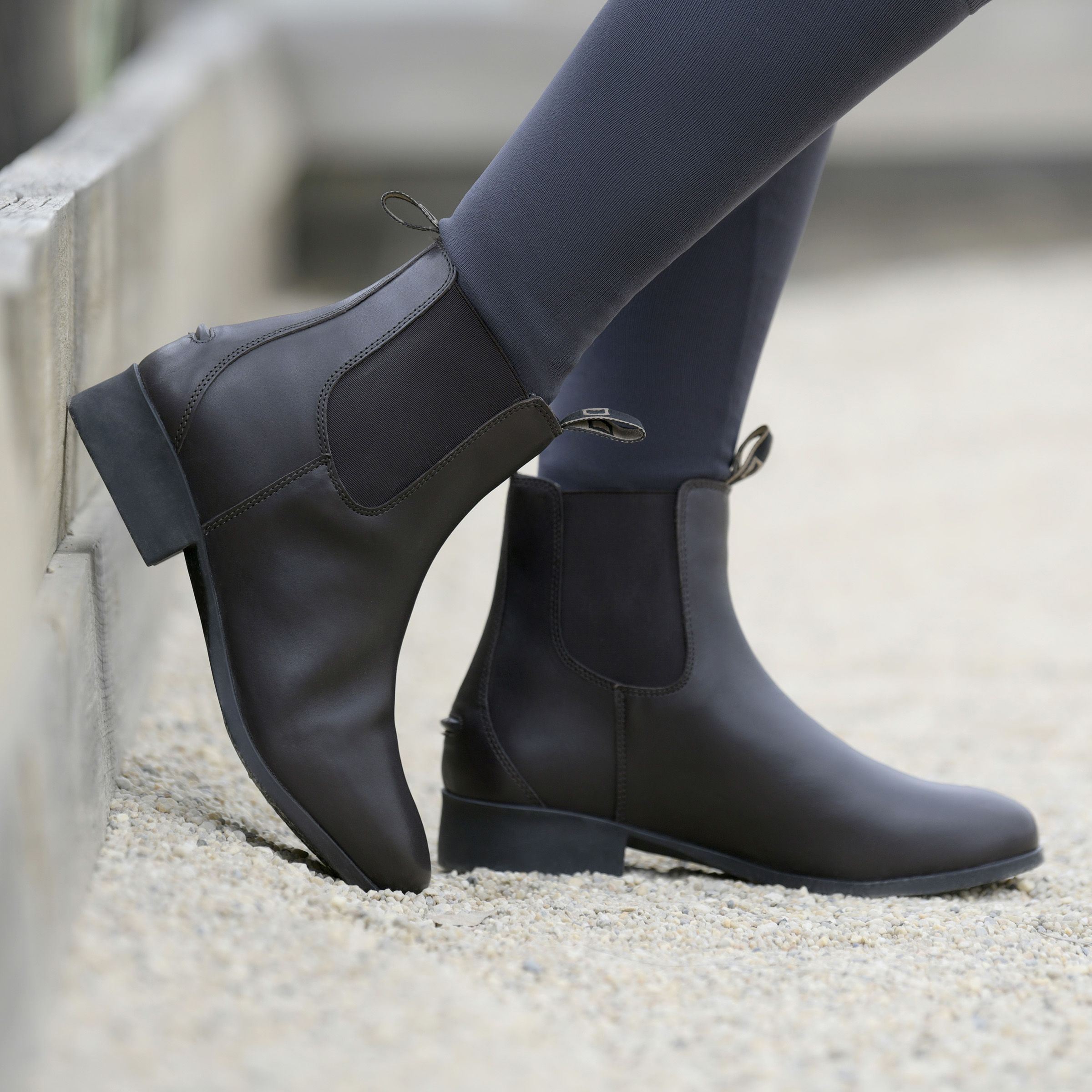 Dublin Foundation Jodhpur Riding Boots, Black, Brown, UK Size 4 - 11