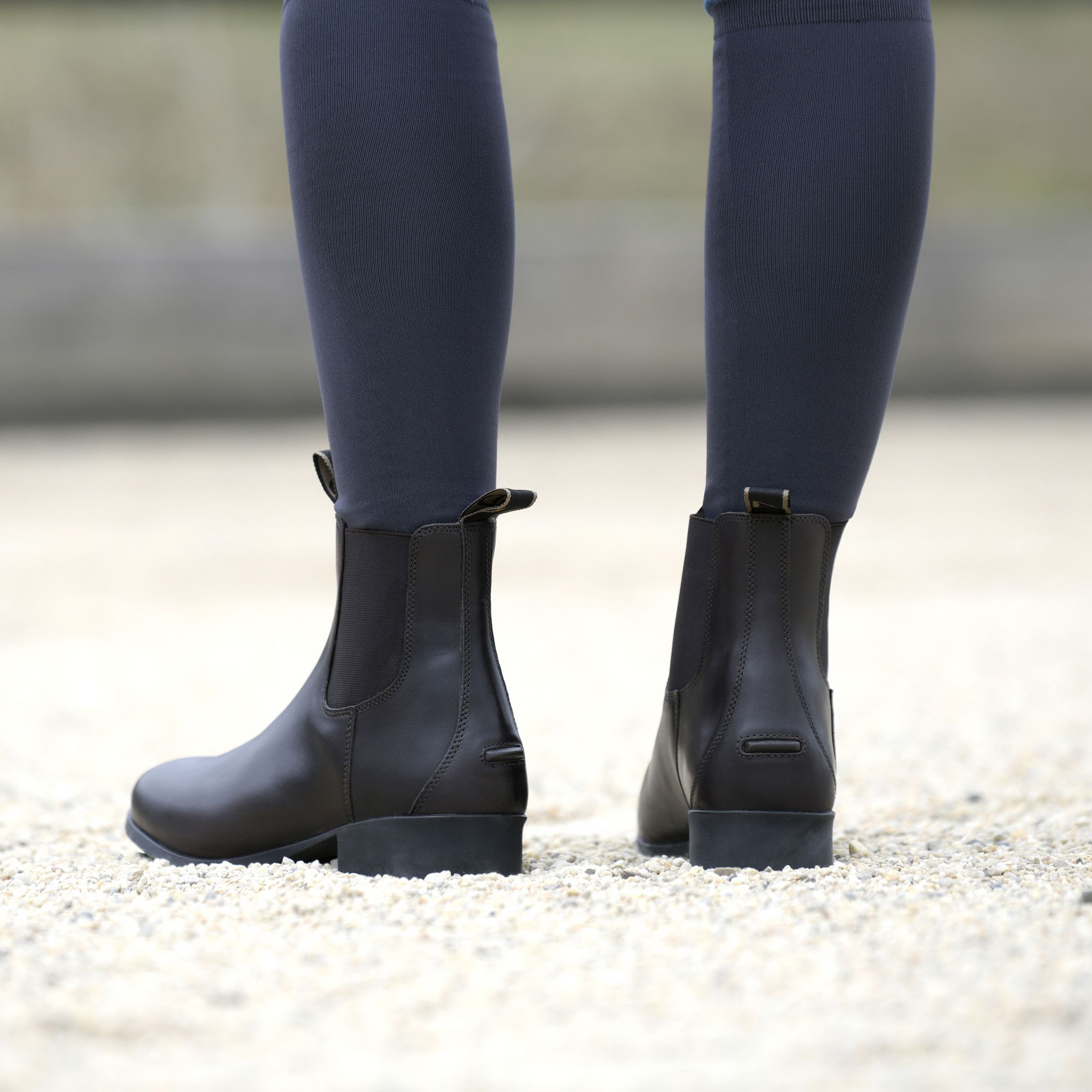 Dublin Foundation Jodhpur Riding Boots, Black, Brown, UK Size 4 - 11