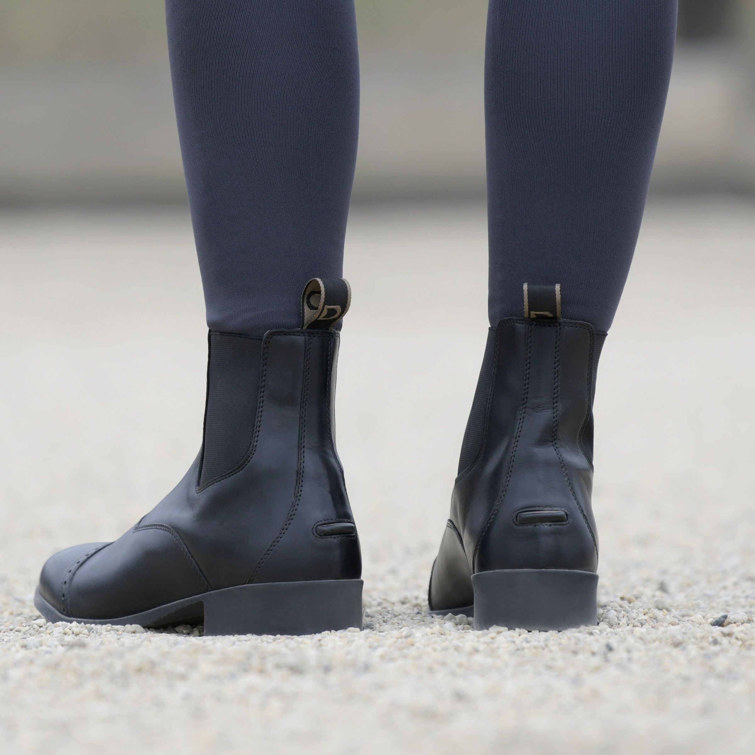 Dublin Foundation Zip Paddock Jodhpur Boots, Black, Brown, UK Size 4 - 11