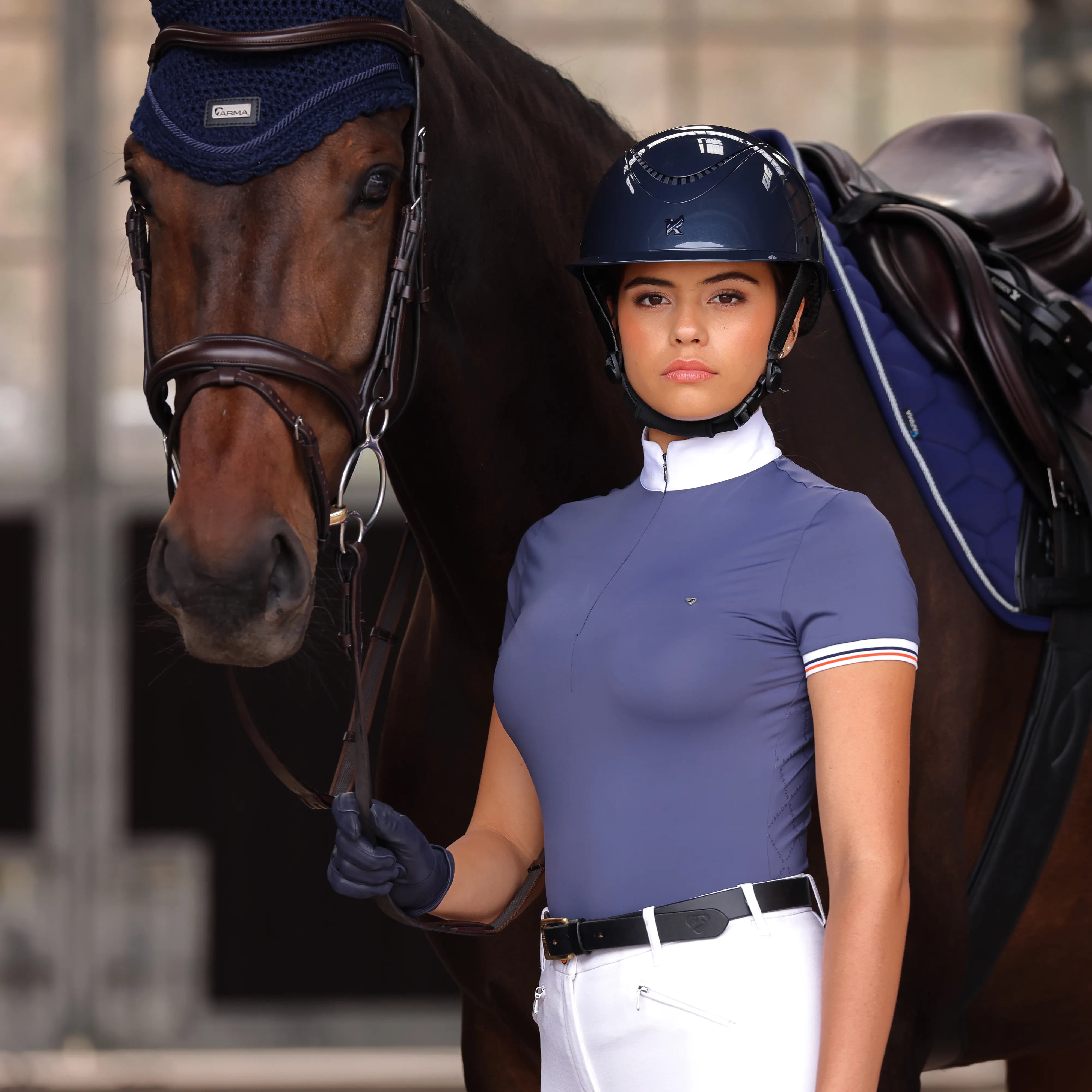 Shires Aubrion Ladies Arcaster Show Shirt, Womens, 3 Colours, XXS-XXXL