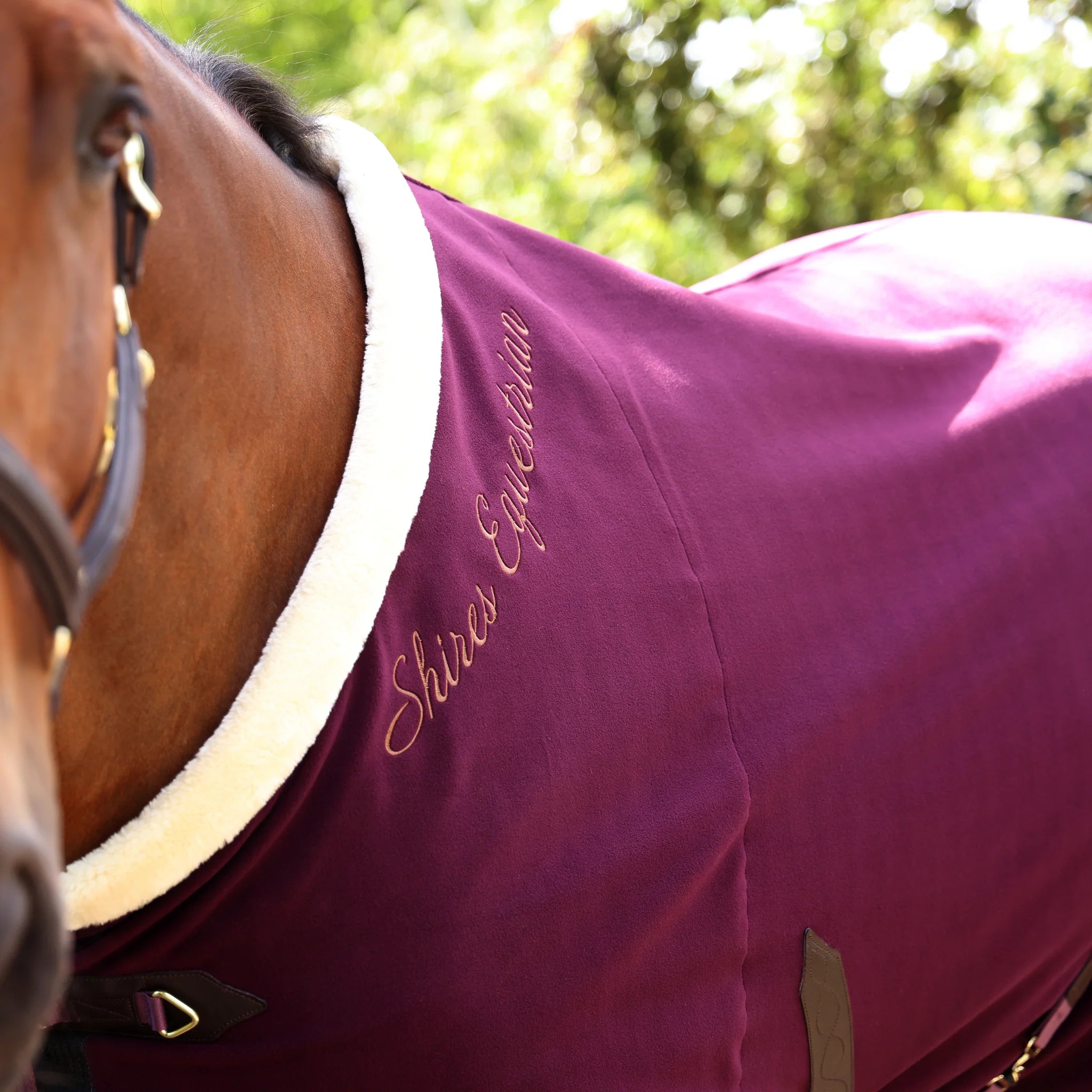 Shires Deluxe Fleece Rug, Horse Travel Rug, 3 Colours,  5'0" - 7'3"