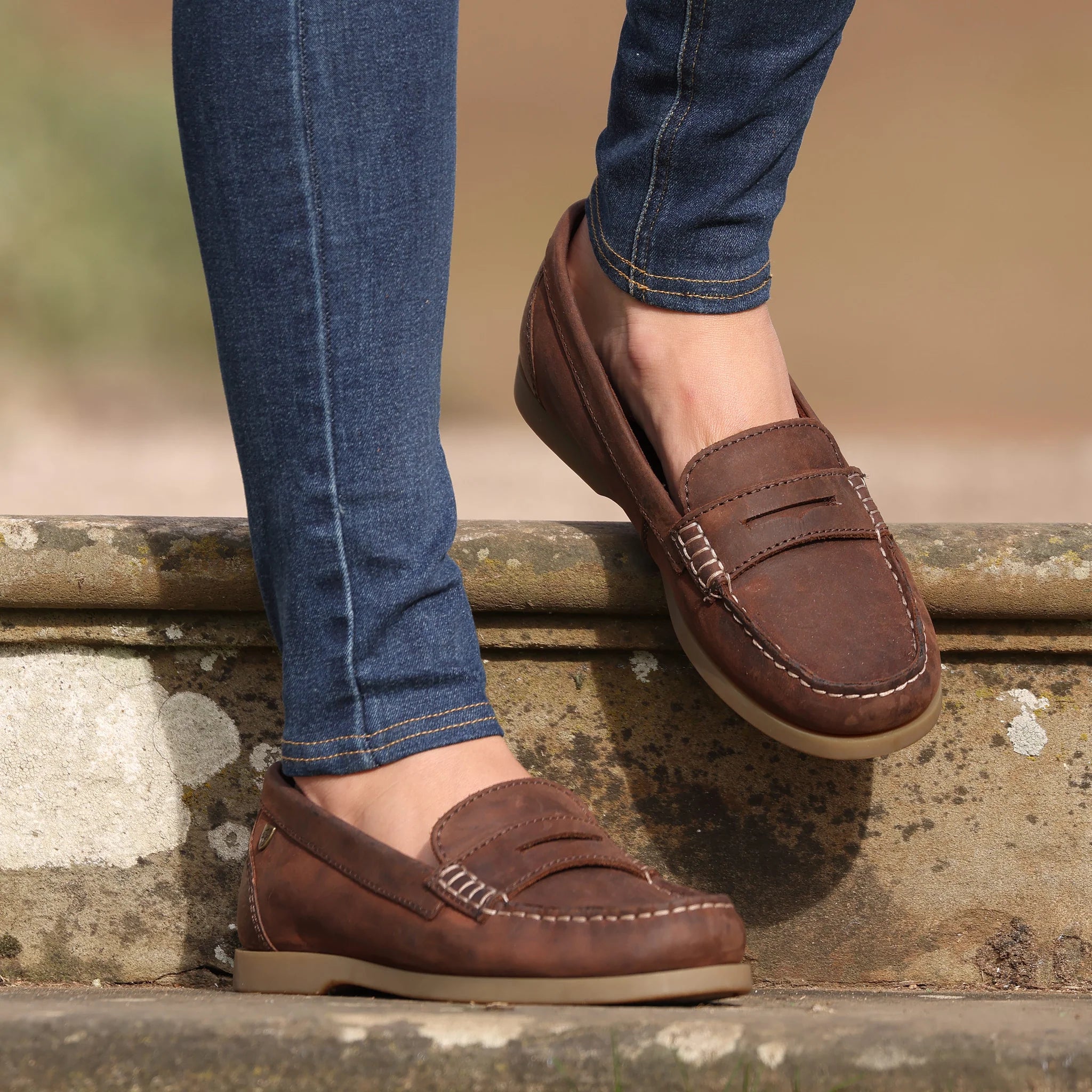 Shires Moretta Forli Deck Shoes, Ladies Brown or Tan, Sizes UK 4-UK 8