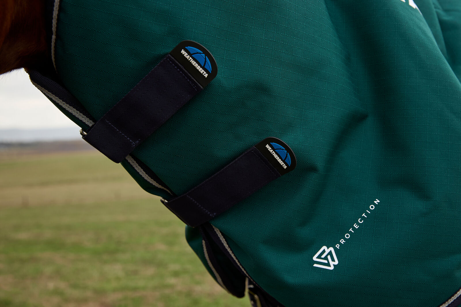 WEATHERBEETA COMFITEC PLUS DYNAMIC 0G HORSE TURNOUT RUG, DETACH-A-NECK, LIGHT