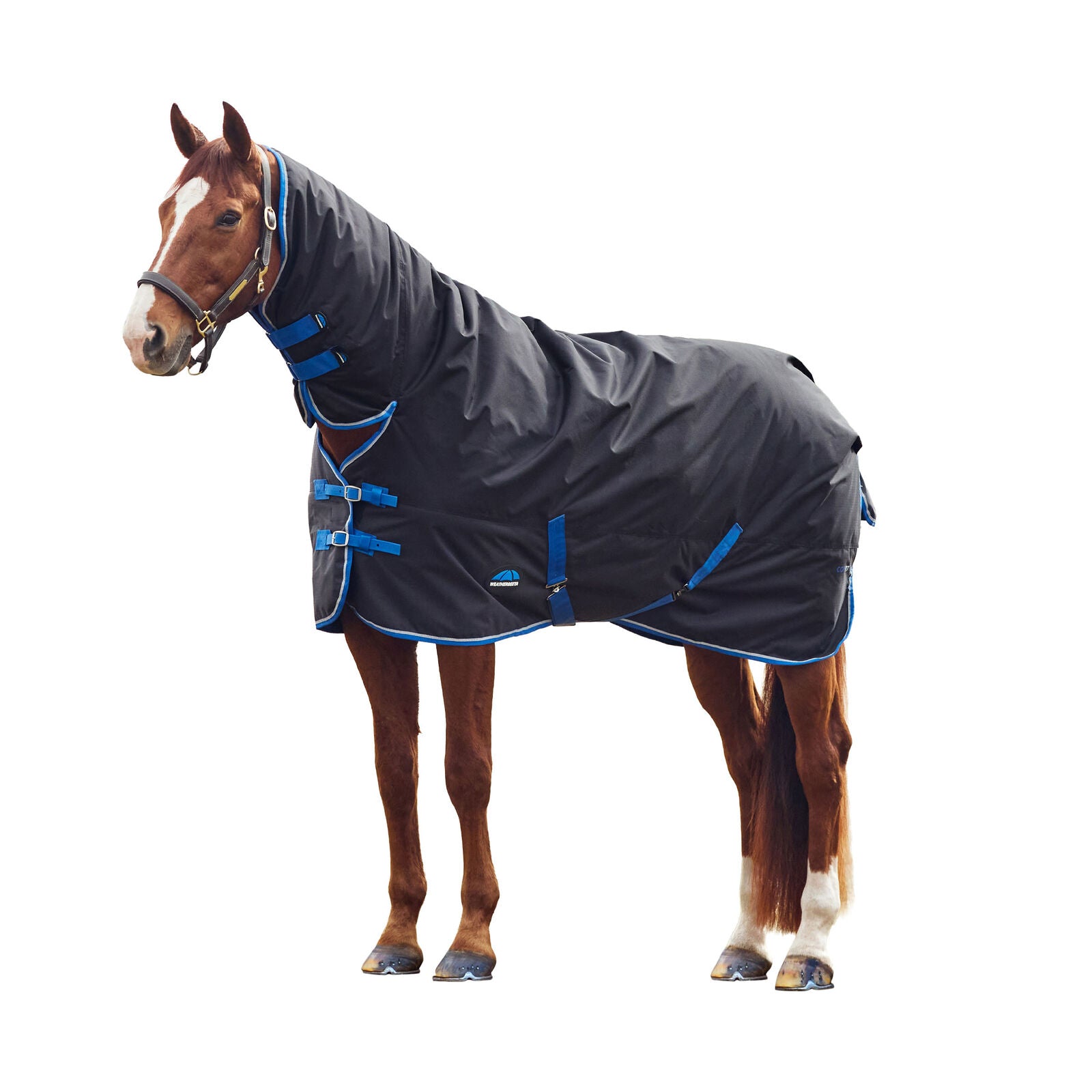 WEATHERBEETA COMFITEC TYRO 220G HORSE TURNOUT RUG, FULL NECK COMBO, MEDIUMWEIGHT