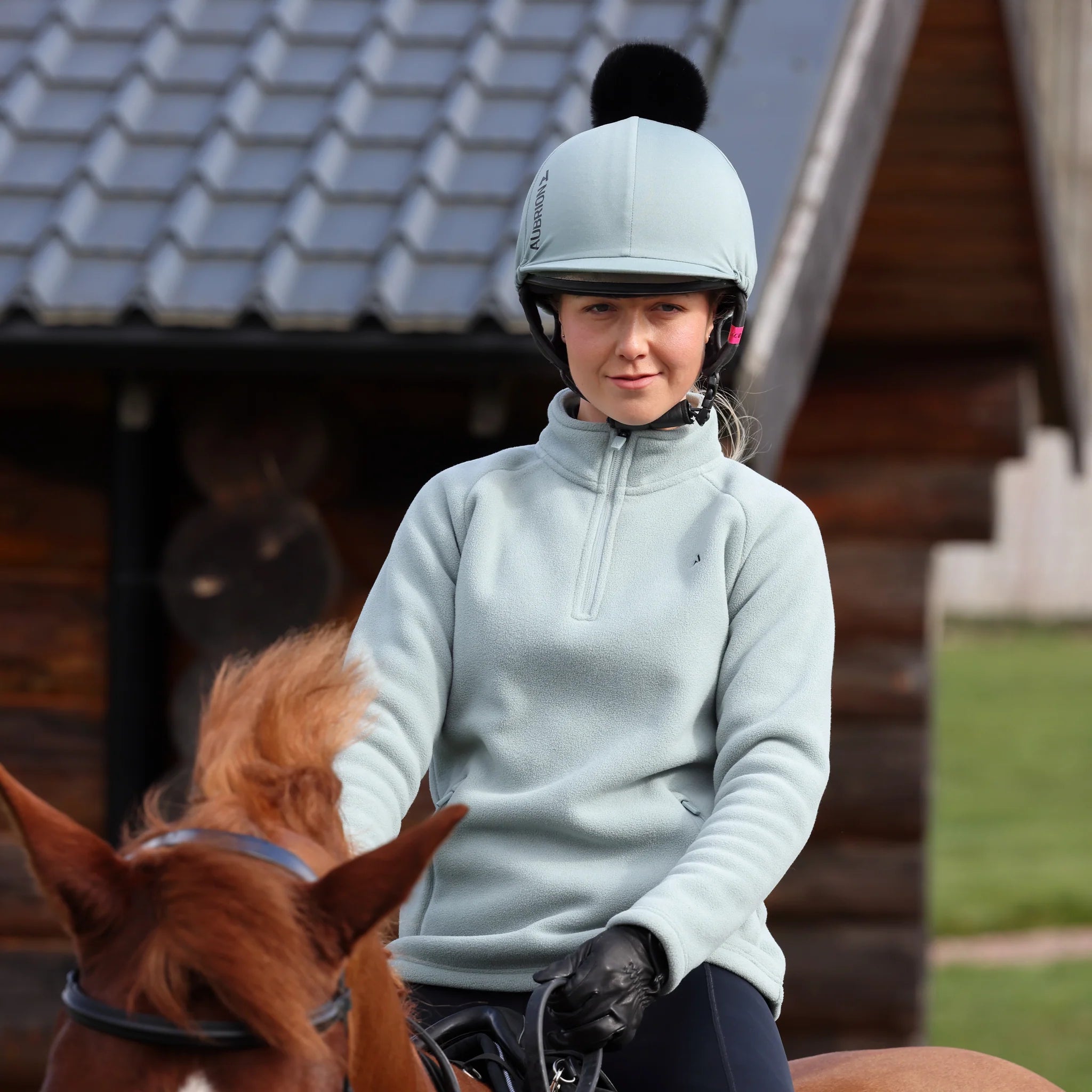 Shires Aubrion React Half Zip Fleece Top, Ladies, XXS-XXXL