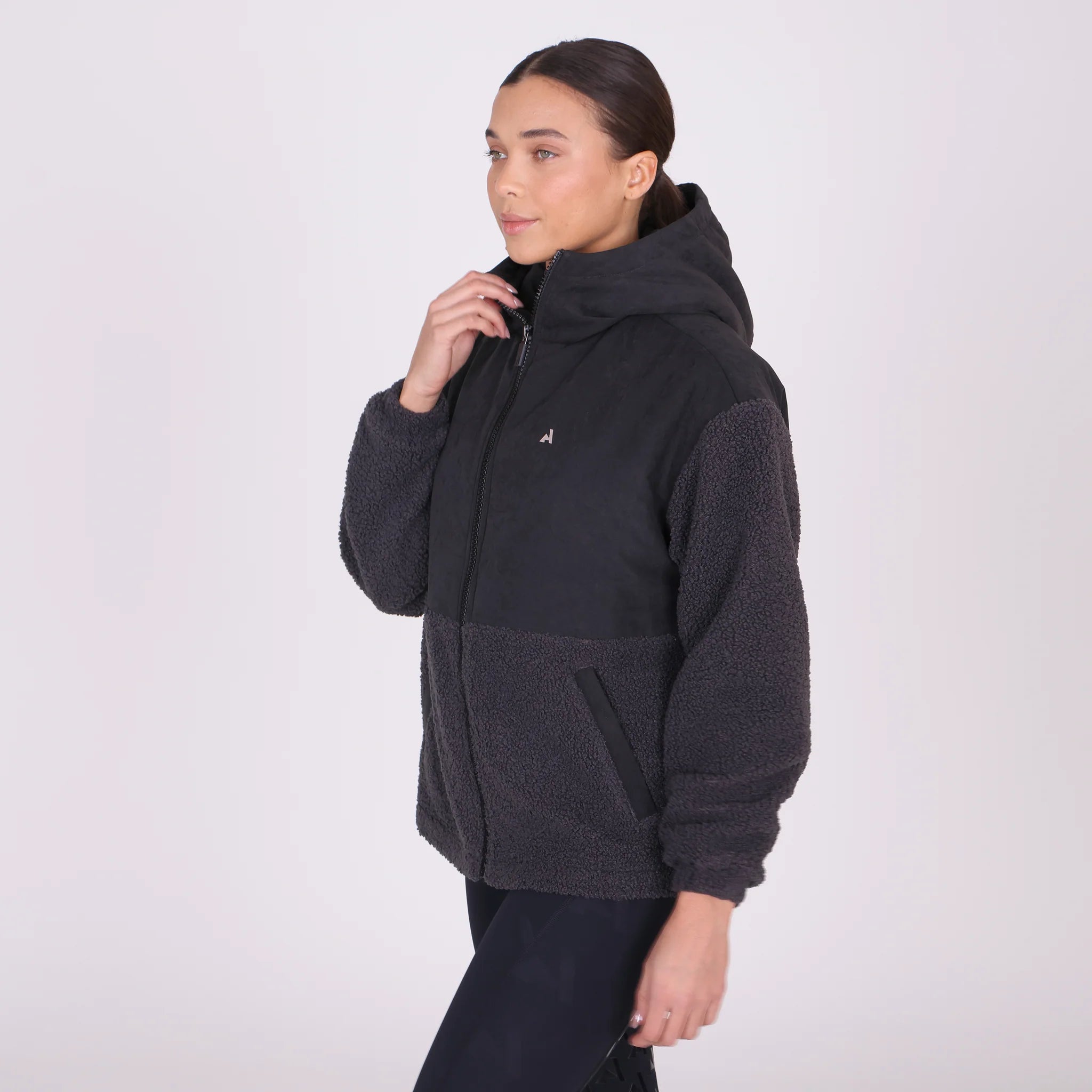 Shires Aubrion React Sherpa Fleece Jacket, Ladies, For Colder Weather