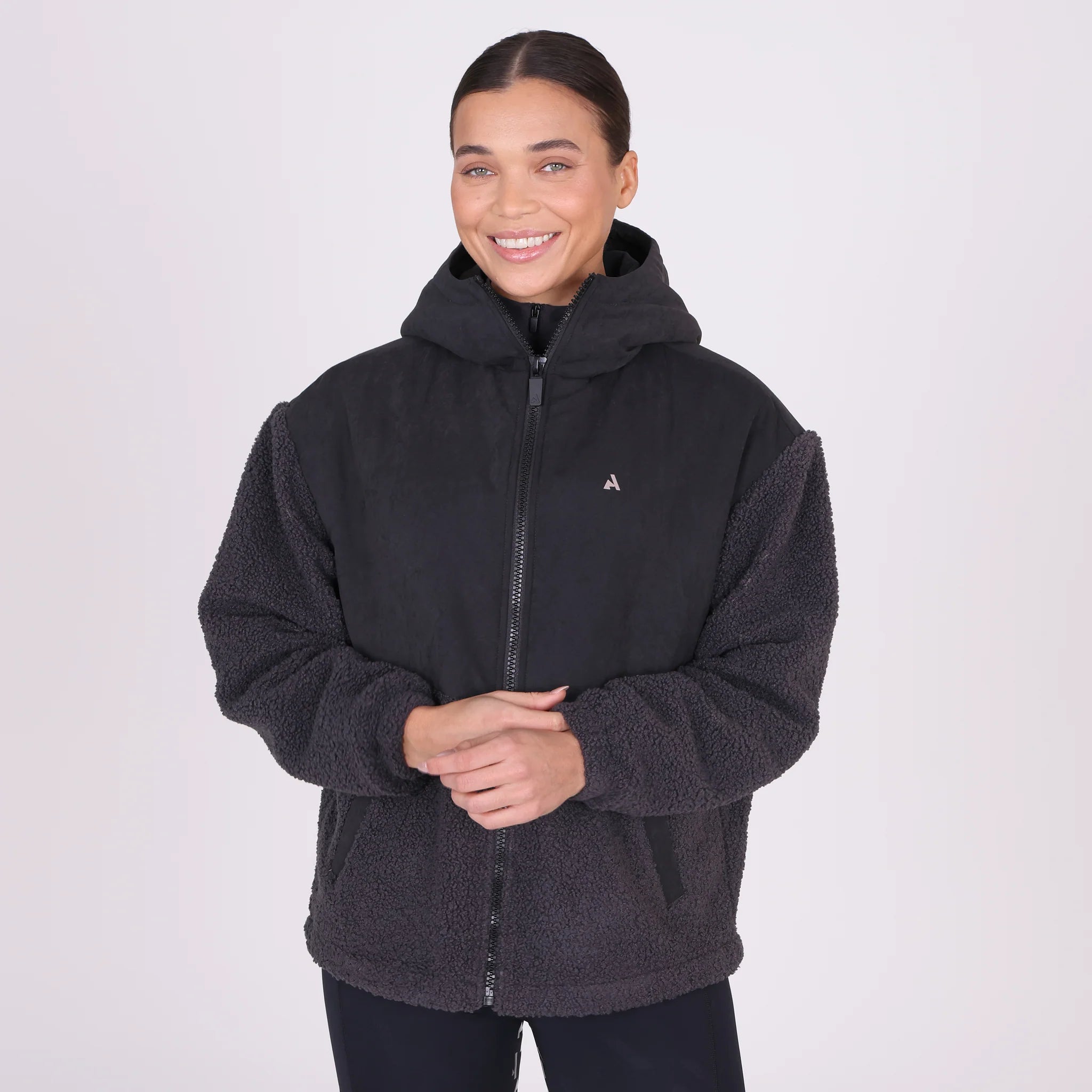 Shires Aubrion React Sherpa Fleece Jacket, Ladies, For Colder Weather