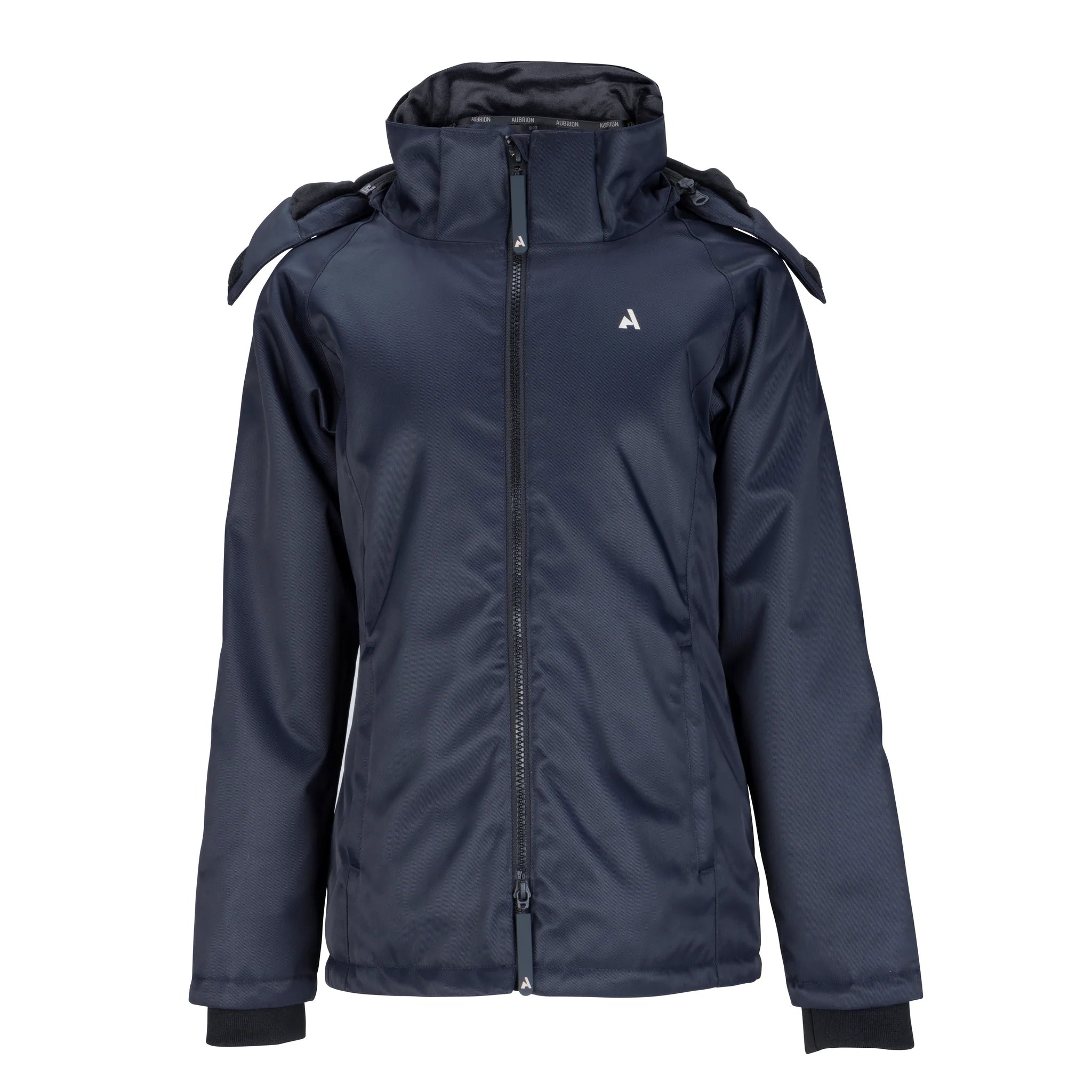 Shires Aubrion React Mid Length Coat - Young Rider, Waterproof, Detachable Hood,