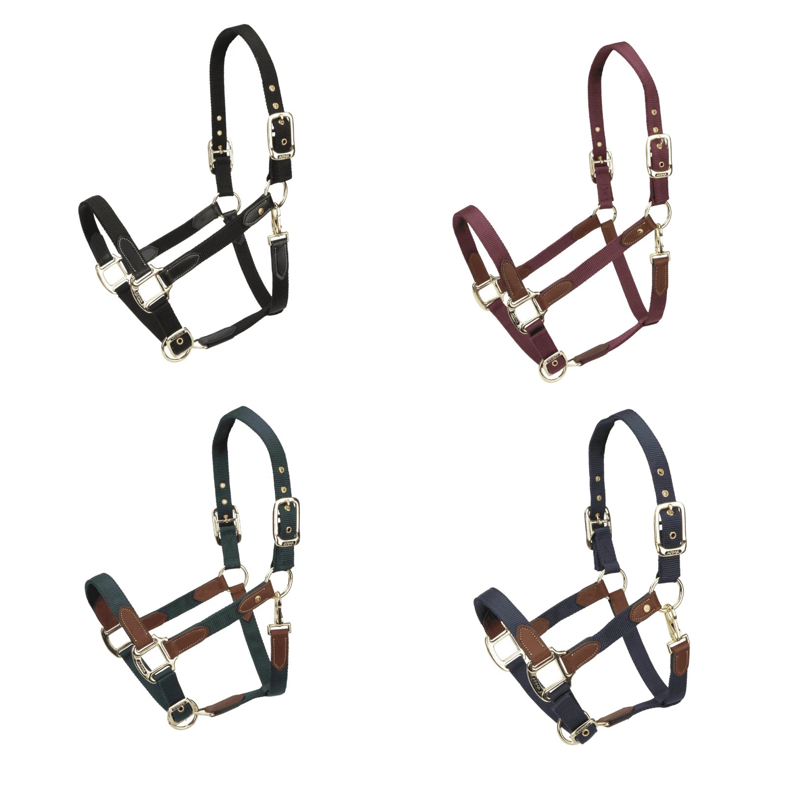 Shires ARMA Porto Pony/Horse Headcollar, 4 Colours, 4 Sizes