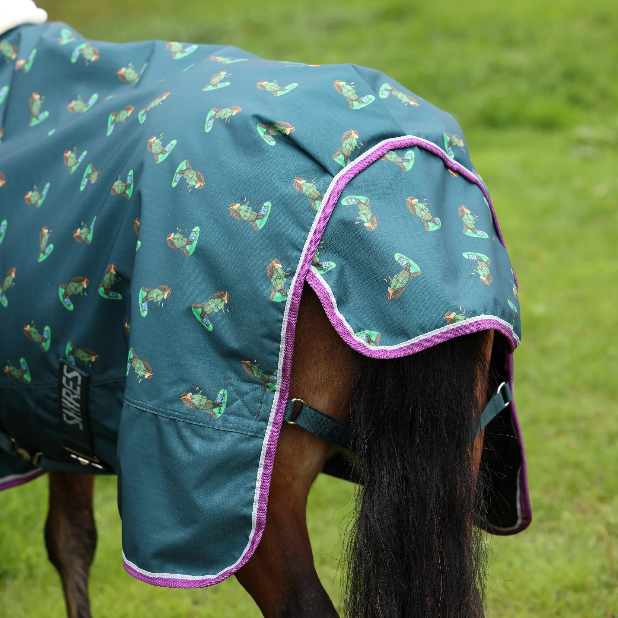 Shires Winnie & Me 100g Pony Turnout Rug, Mediumweight, 600 Denier, 3'6" - 5'3",