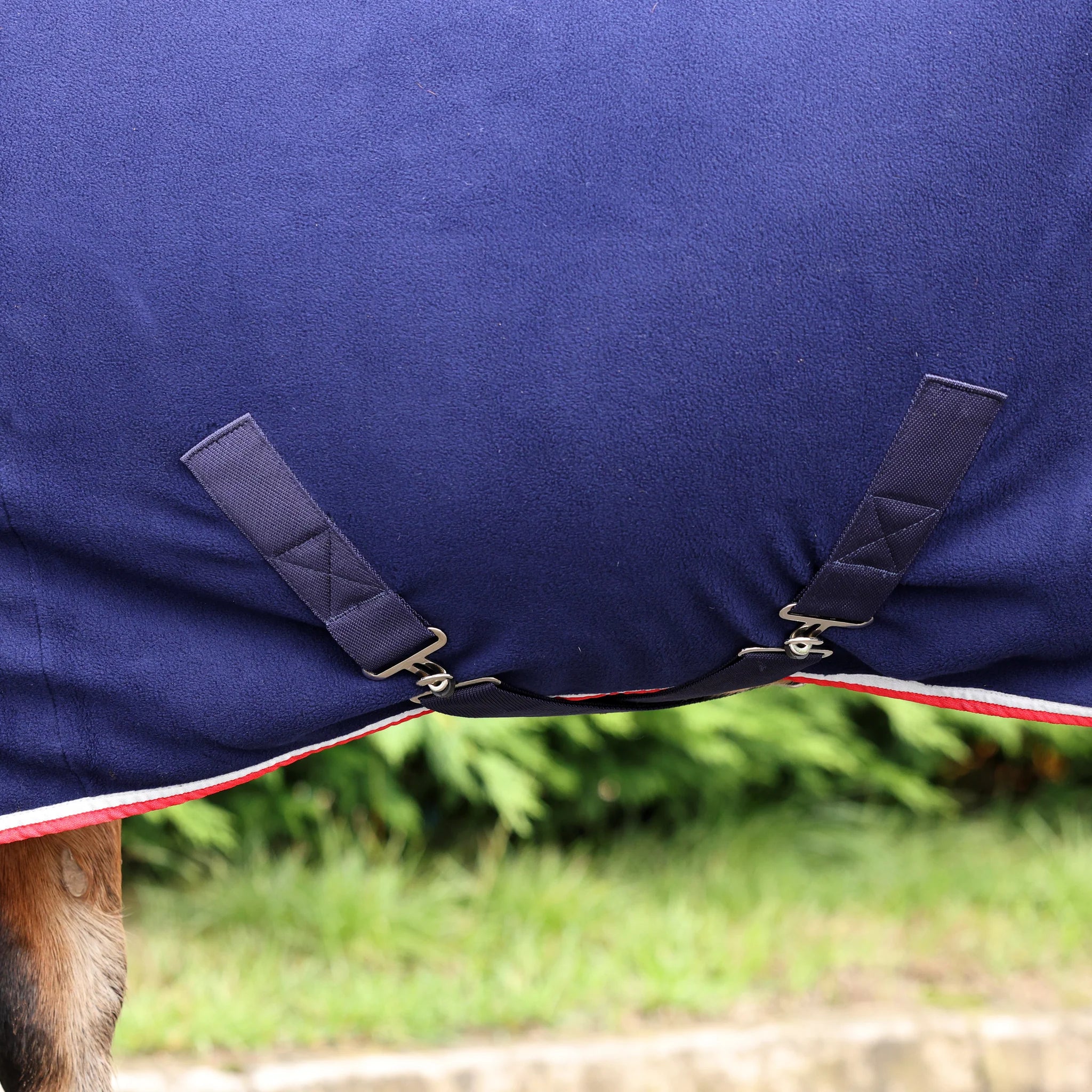 Shires Winnie & Me Fleece Pony Rug, Travel Rug, Cooler, Pony,  3'6" - 5'3", Navy