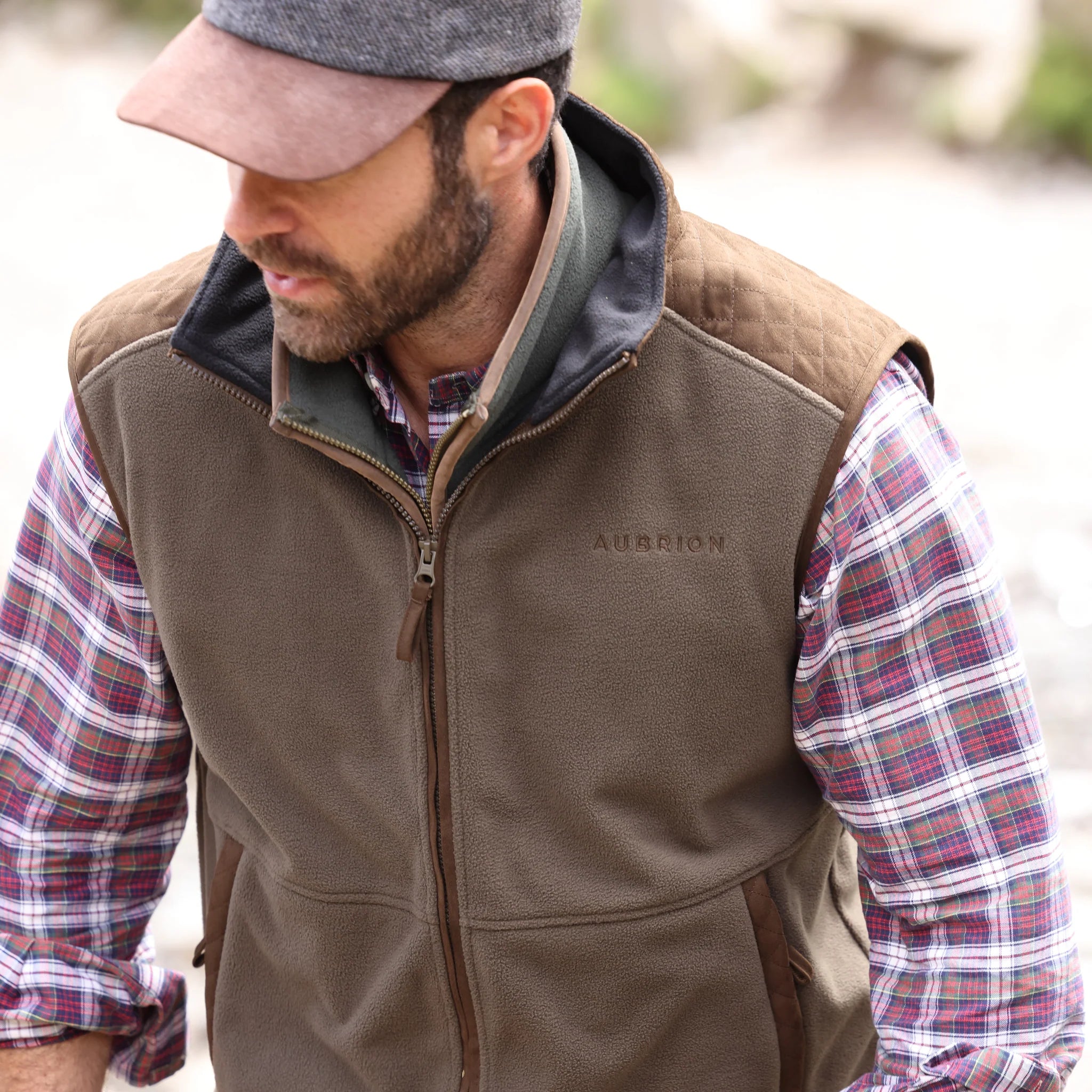 Shires Aubrion Heritage Fleece Gilet - Unisex , Showerproof,