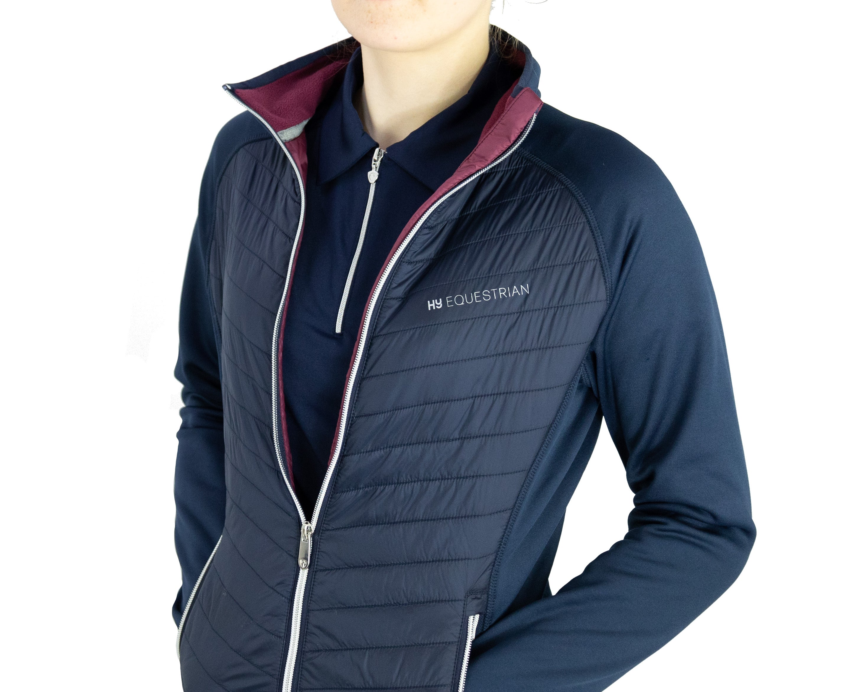 Hy Equestrian Synergy Elevate Sync Lightweight Jacket, XXS-XXL, Navy