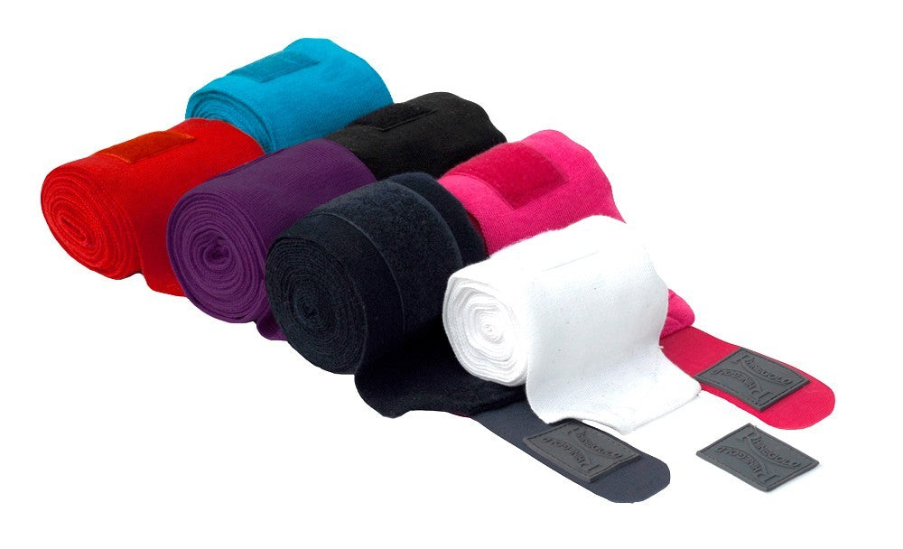 Picture of Rhinegold Knitted Travel/Stable Bandages, 10 Colours, Set of 4.