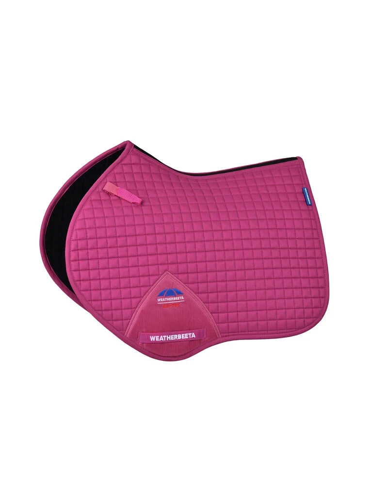 Picture of WeatherBeeta Prime Air-Tec Jump Shaped Saddle Pad, 18 Colours, 2 Sizes