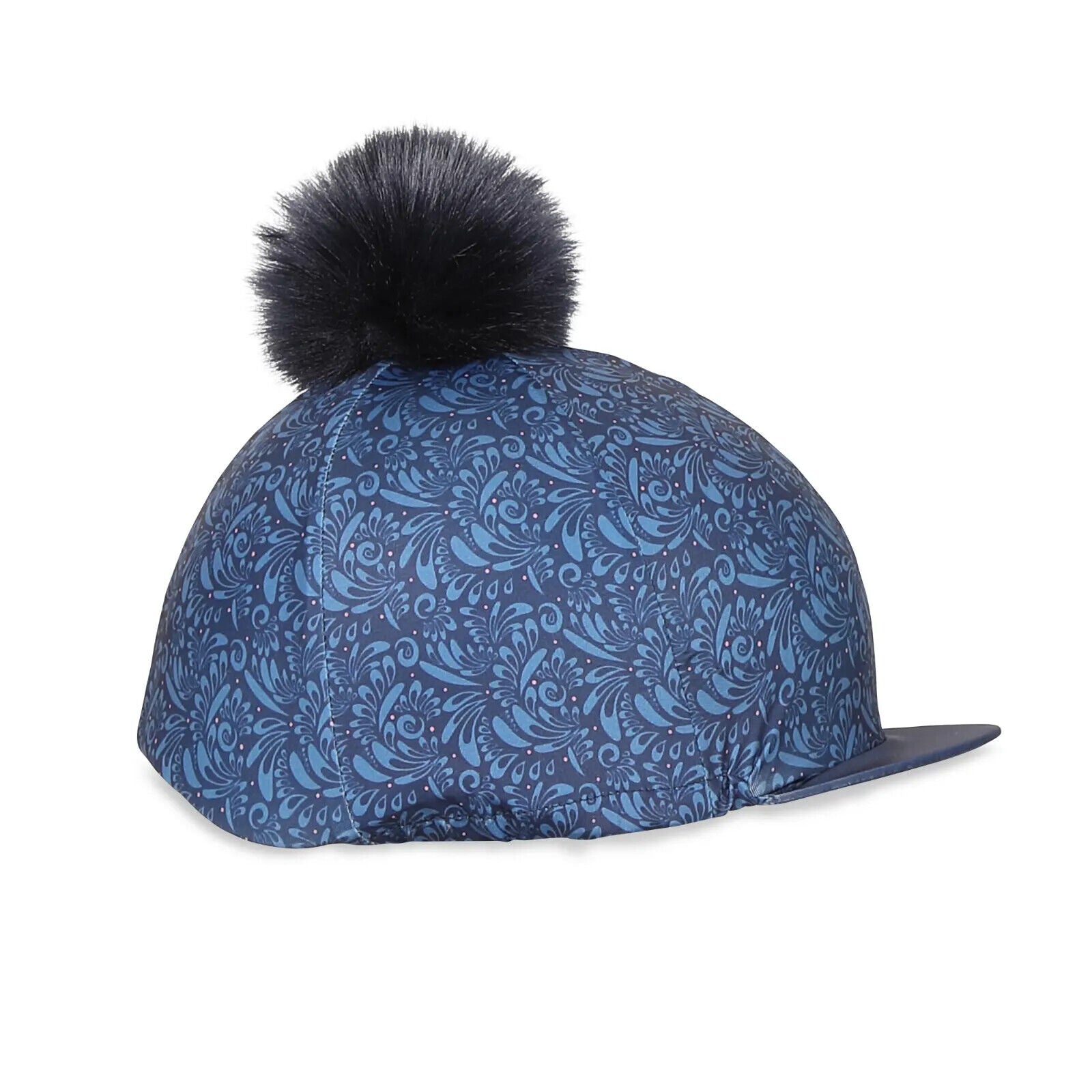 Picture of Shires Aubrion Hyde Park Skull Hat Silk, Hat Cover, 3 Colours, One size.