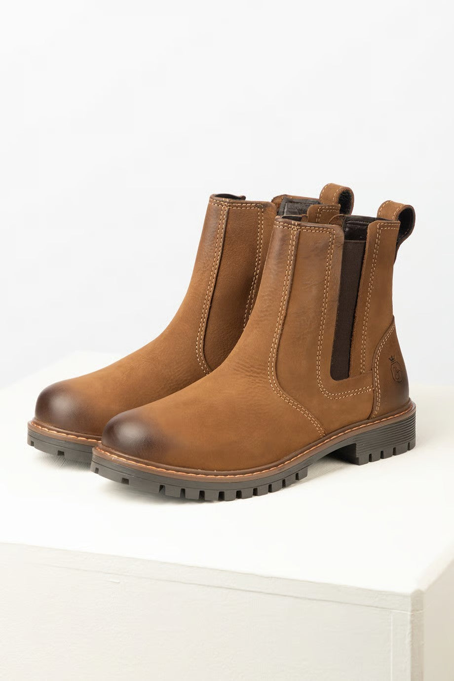 Picture of Rydale Ladies Pull On Leather Yard Boots - Kilburn III, 2 Colour Options