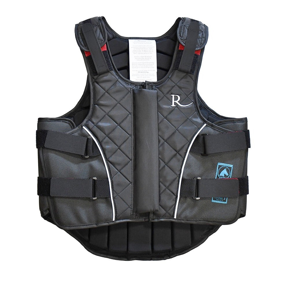 Picture of Rhinegold Pro-Tec Zip Front Body Protector, Beta Level 3, Horse Riding, childs