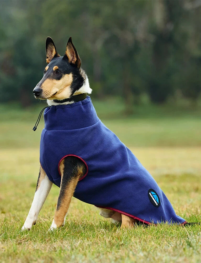 Picture of Weatherbeeta Comfitec Fleece Zip Dog Coat, 2 Colour Options, 11 Sizes.