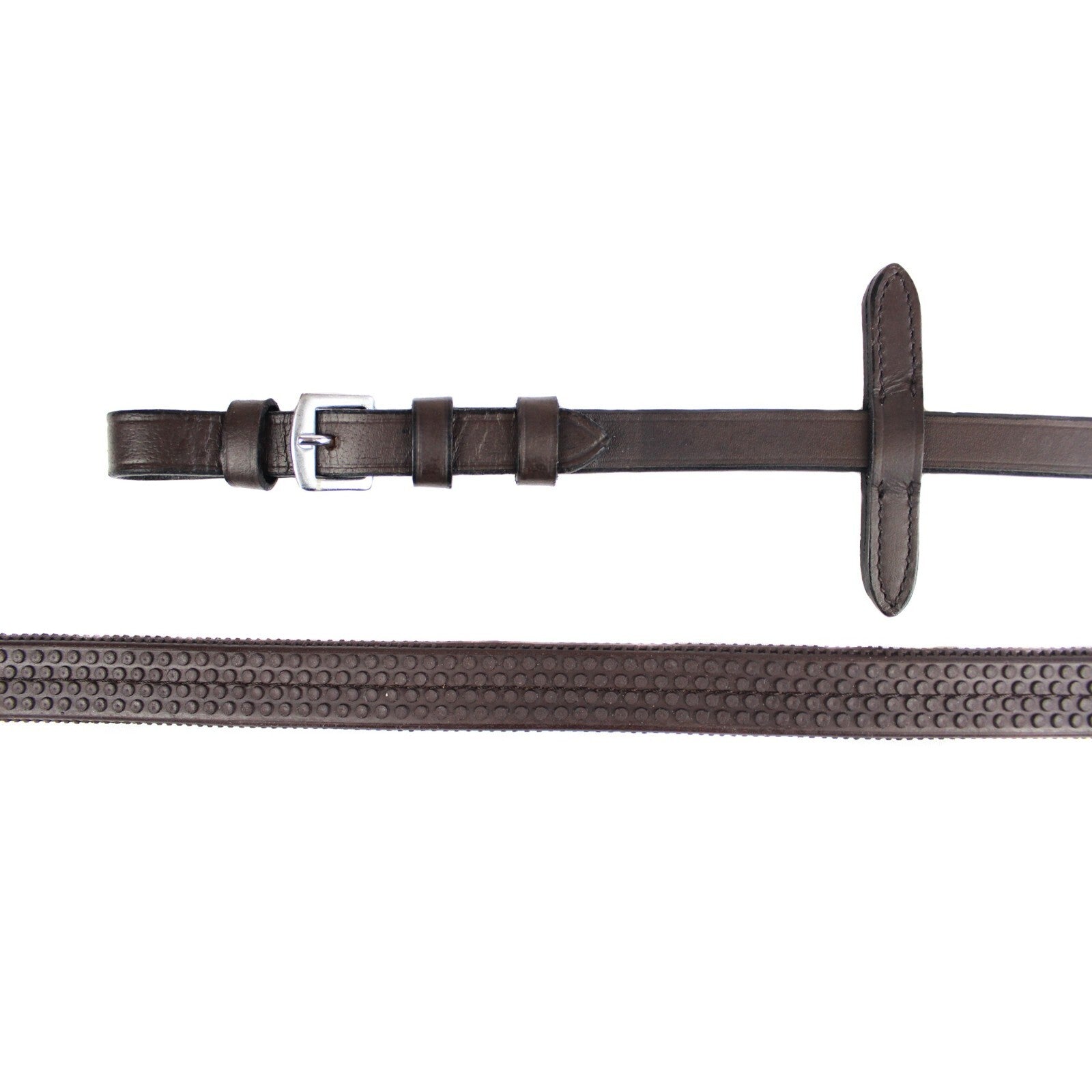 Picture of Gallop Rubber Reins, Black or Brown, 3 Sizes