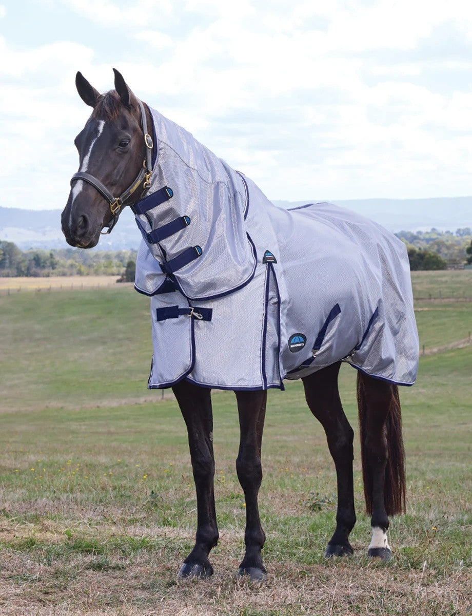 Picture of WeatherBeeta Comfitec Hexi Shield Fly Rug, Belly Flap, UV Protect.