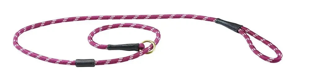 Picture of Weatherbeeta Rope Leather Slip Dog Lead, 3 Colours, 2 Sizes.