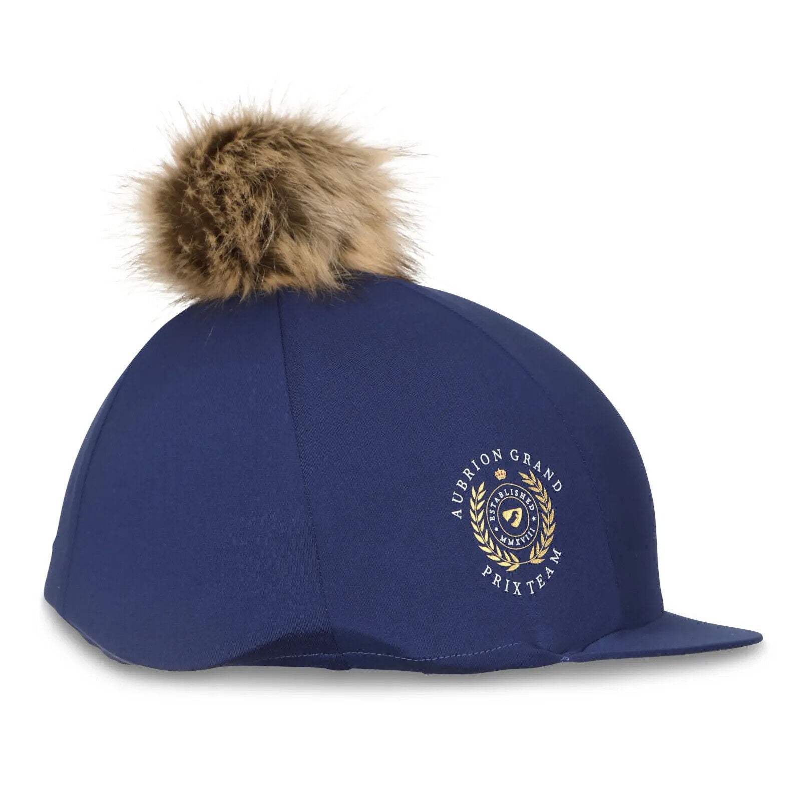 Picture of Shires Aubrion Team Skull Hat Silk, Hat Cover, 4 Colours, One size.