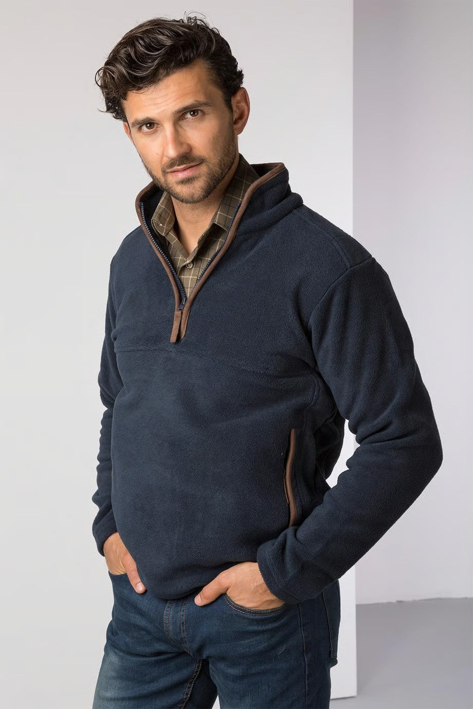 Picture of Rydale Men's Overhead Fleece - Huggate, XS-3XL, 4 colours