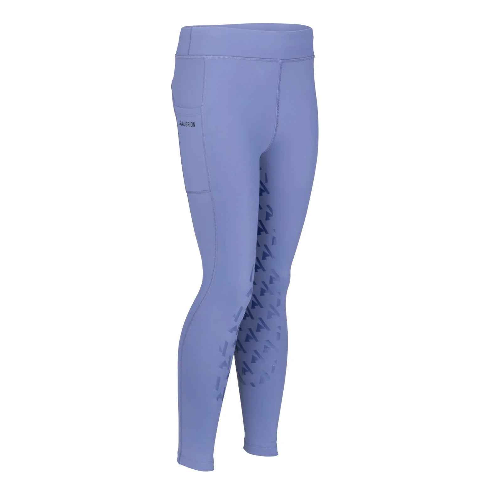 Picture of Shires Aubrion React Winter Horse Riding Tights - Young Rider , Ages 7-14,