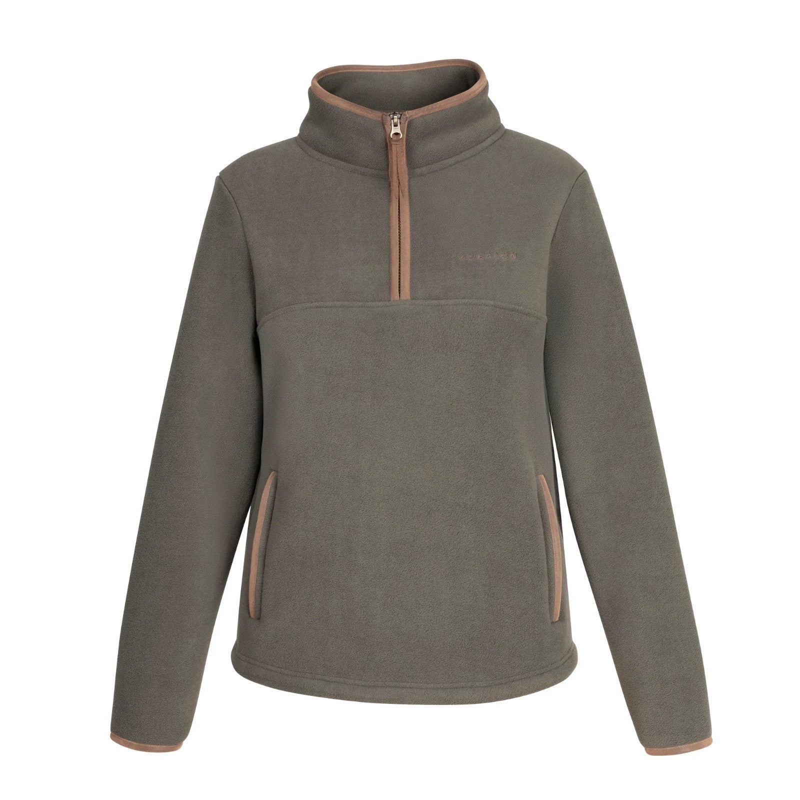 Picture of Shires Aubrion Core Ladies Half Zip Fleece Jacket, Navy, XXS-XXXL, 4 Colours