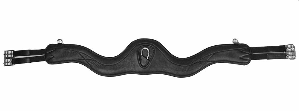 Picture of Rhinegold Ultra Anatomical Leather Girth,  Black or Havana 38-56"