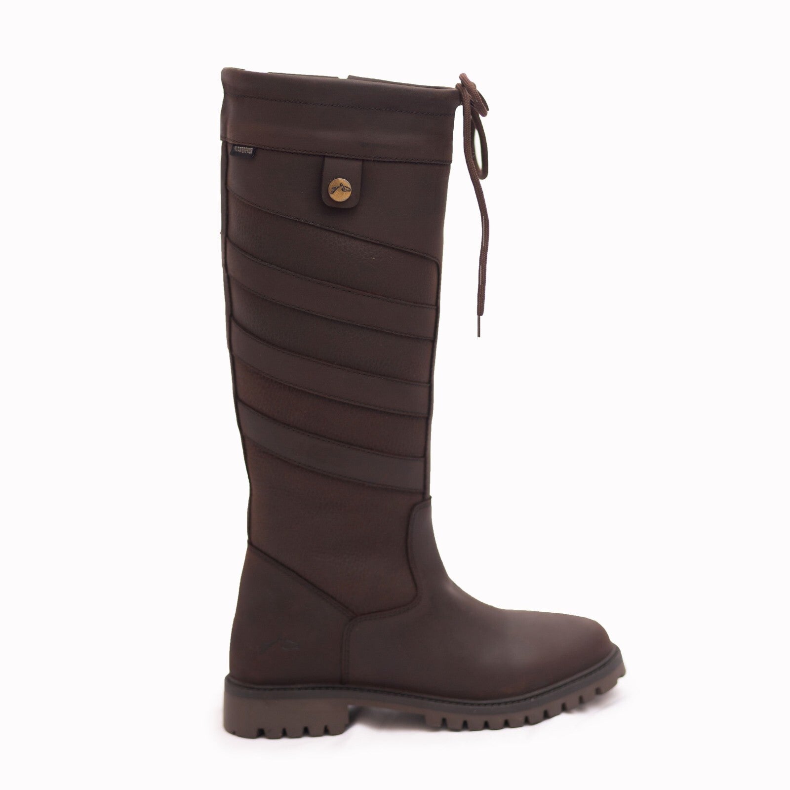 Picture of Gallop Cleveland Long Country Boots, Walking, Yard Boots, Brown.