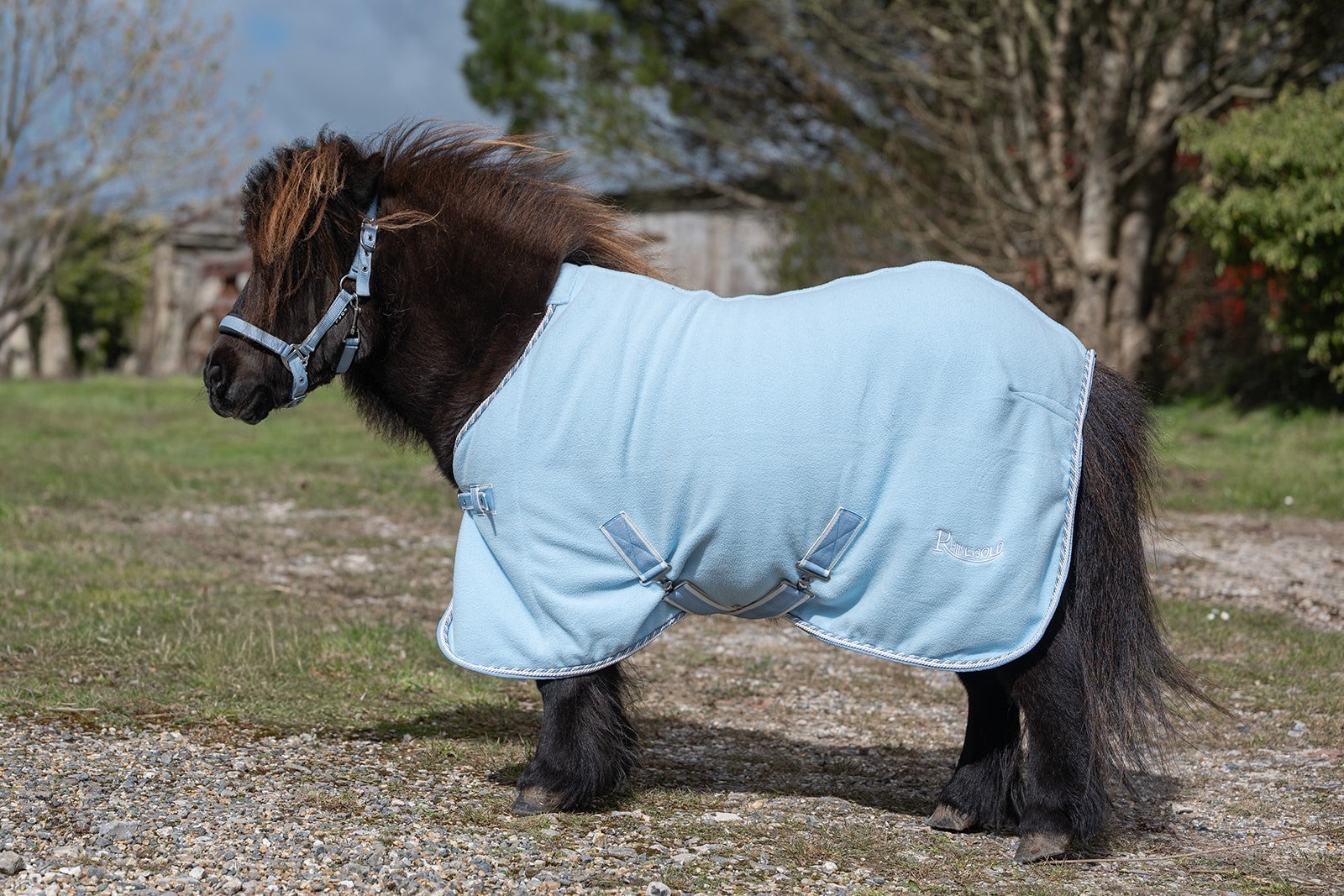 Picture of Rhinegold Mini Sorbet Fleece Rugs, Std Neck, 3 Colours, 3'6"-4'3"