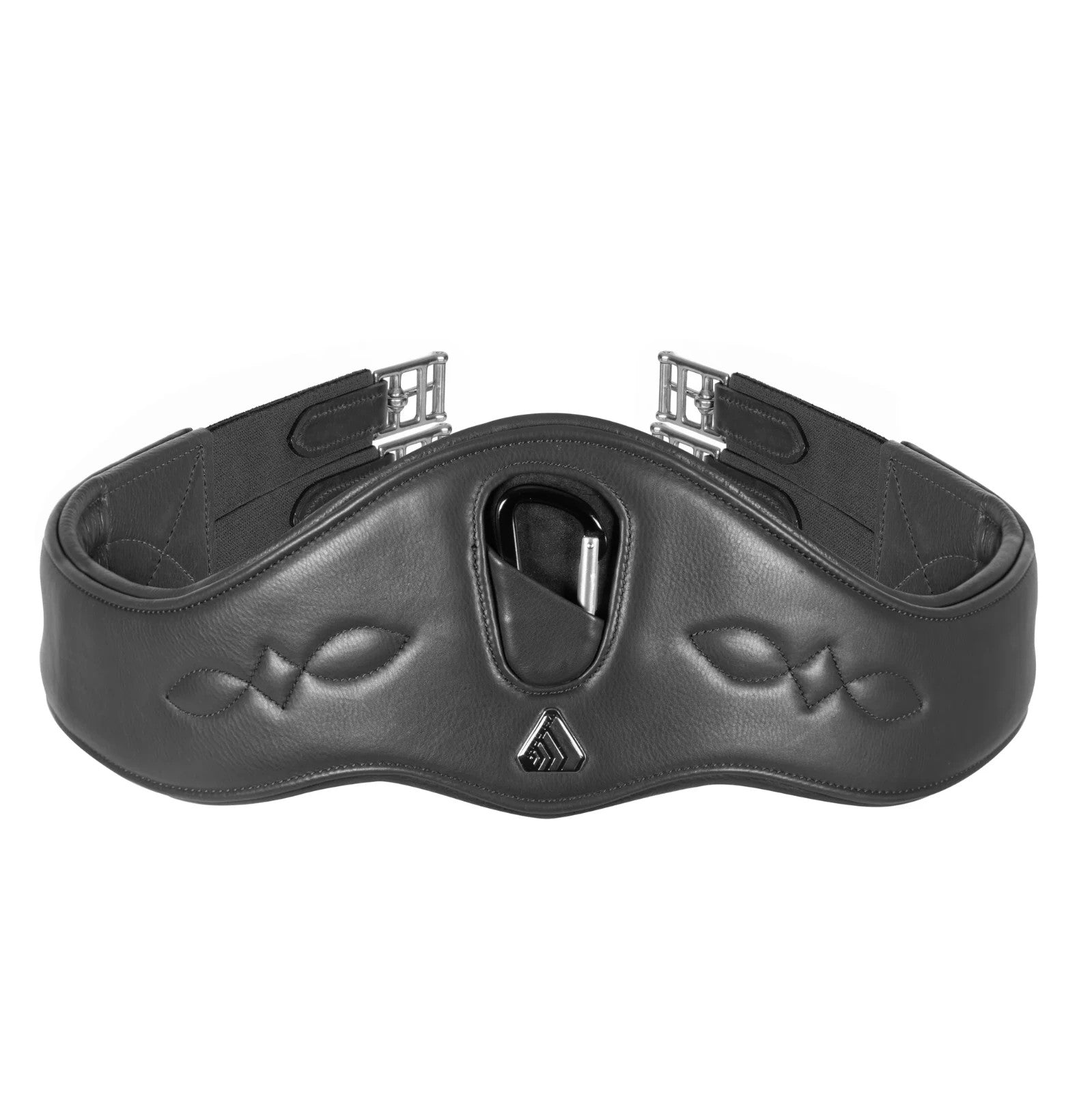 Picture of Shires Velociti Lusso Anatomical Girth, Black Havana, 38" - 54"