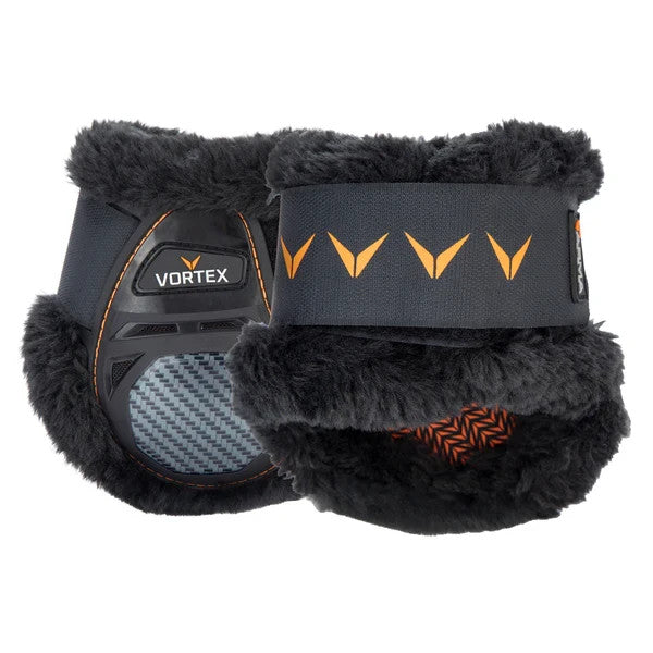 Picture of Shires ARMA Vortex SupaFleece Fetlock Boots, Black, Cob or Full